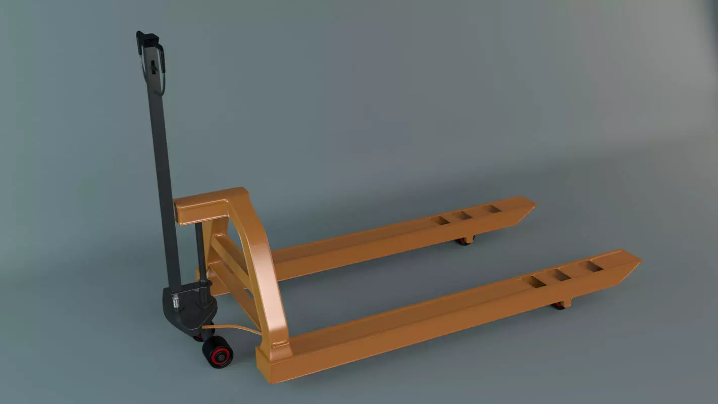 Hand Pallet Truck 3D model_0