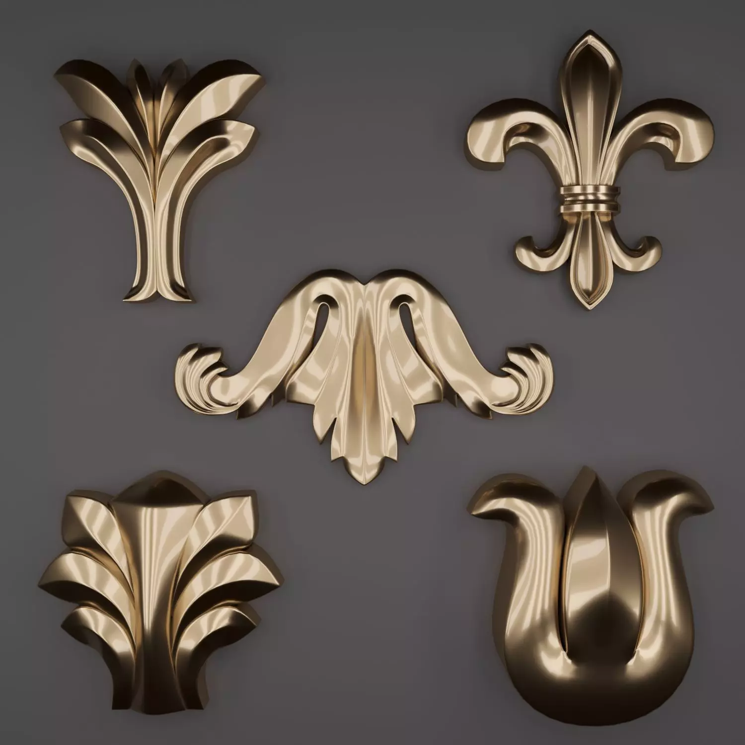 Trim Ornament 18 3D model_0