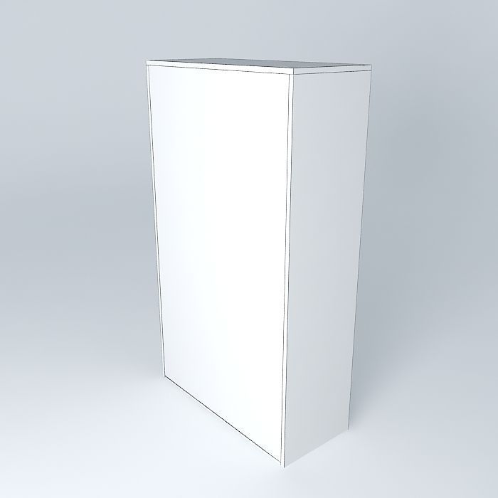 Mobile glass doors Free 3D model_4