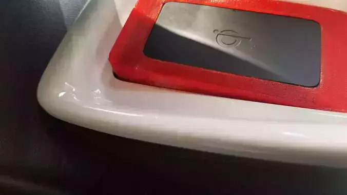 Prius Wireless Charger Adapter for Larger Phones Free 3D print model