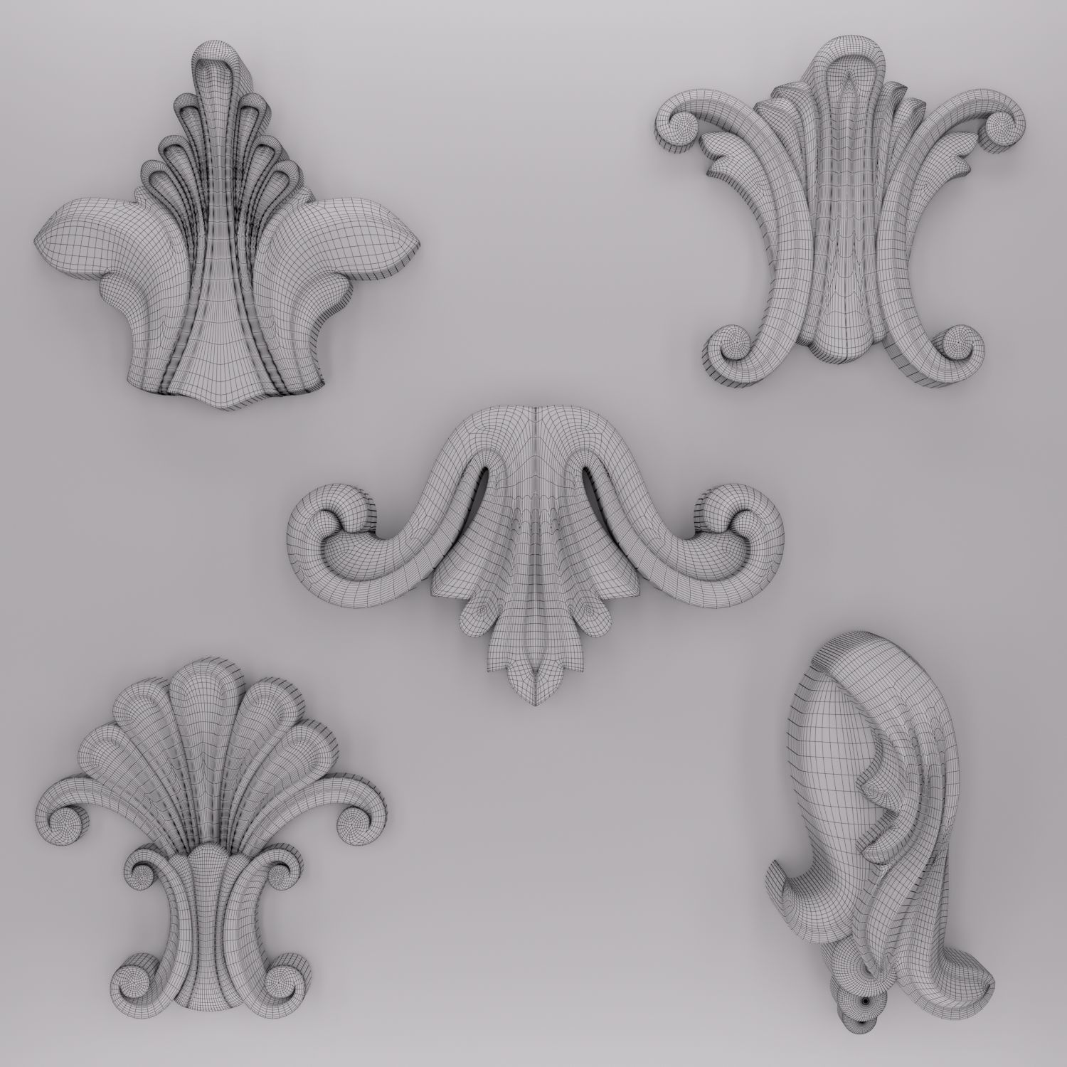 Trim Ornament 21 3D model_1