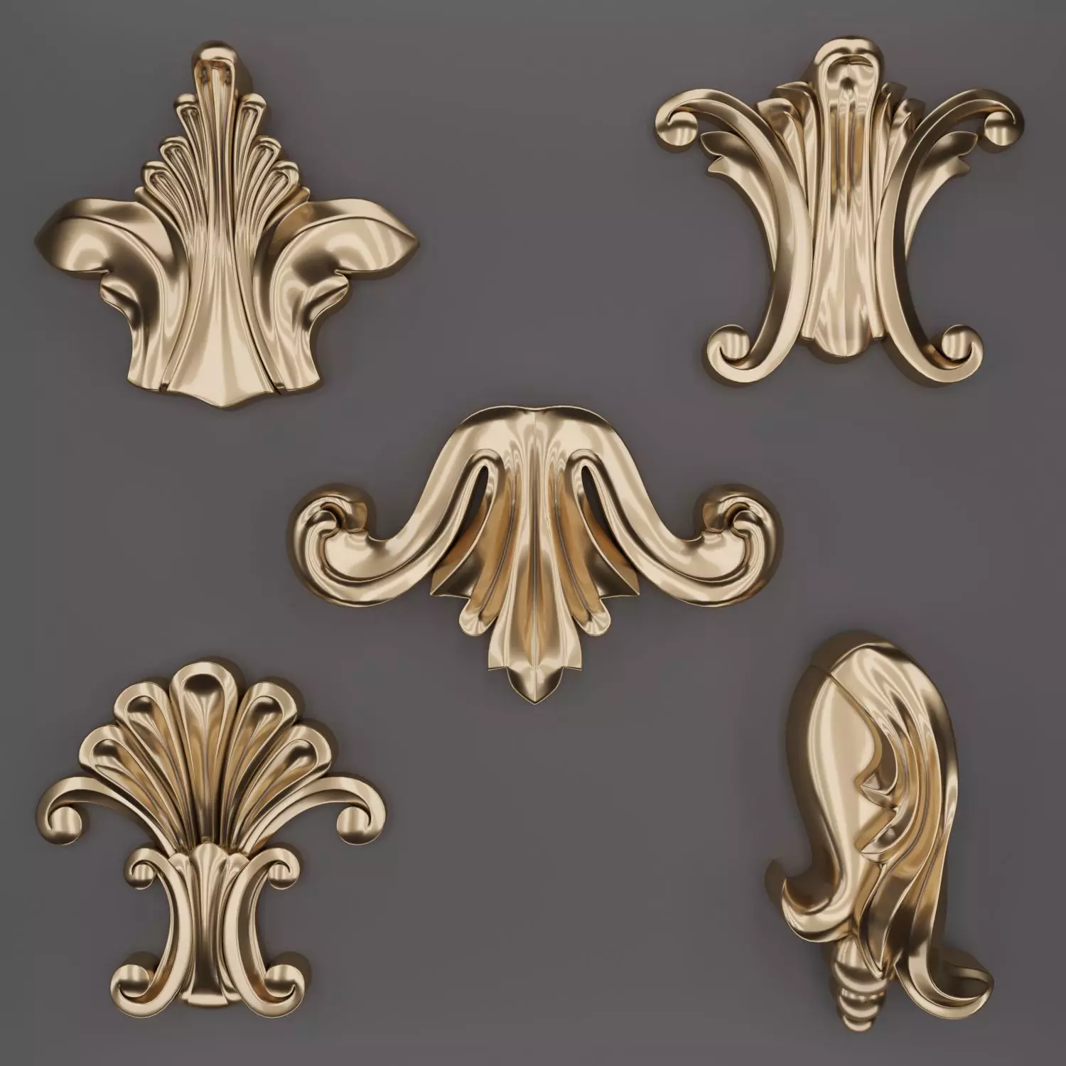 Trim Ornament 21 3D model_0