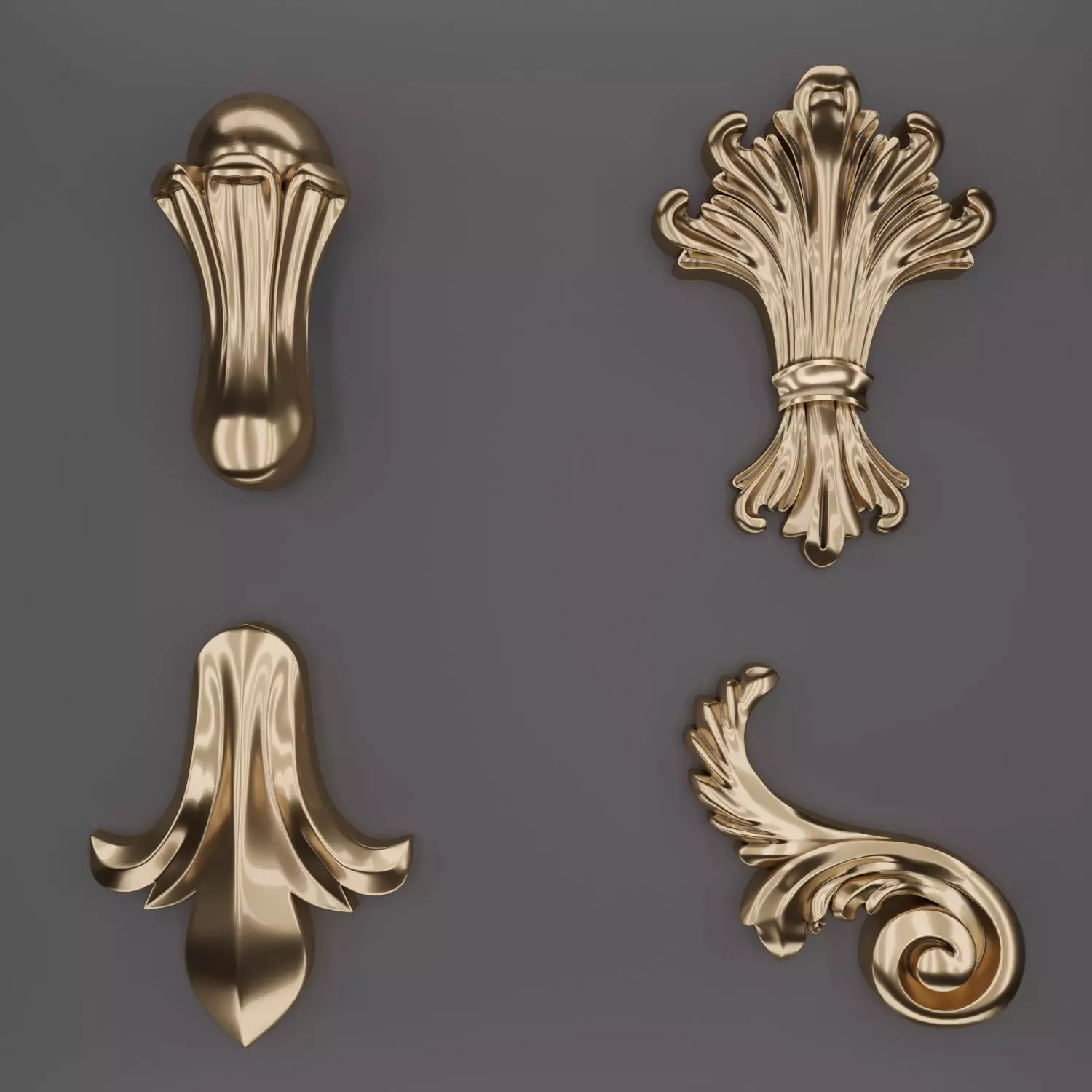 Trim Ornament 23 3D model_0