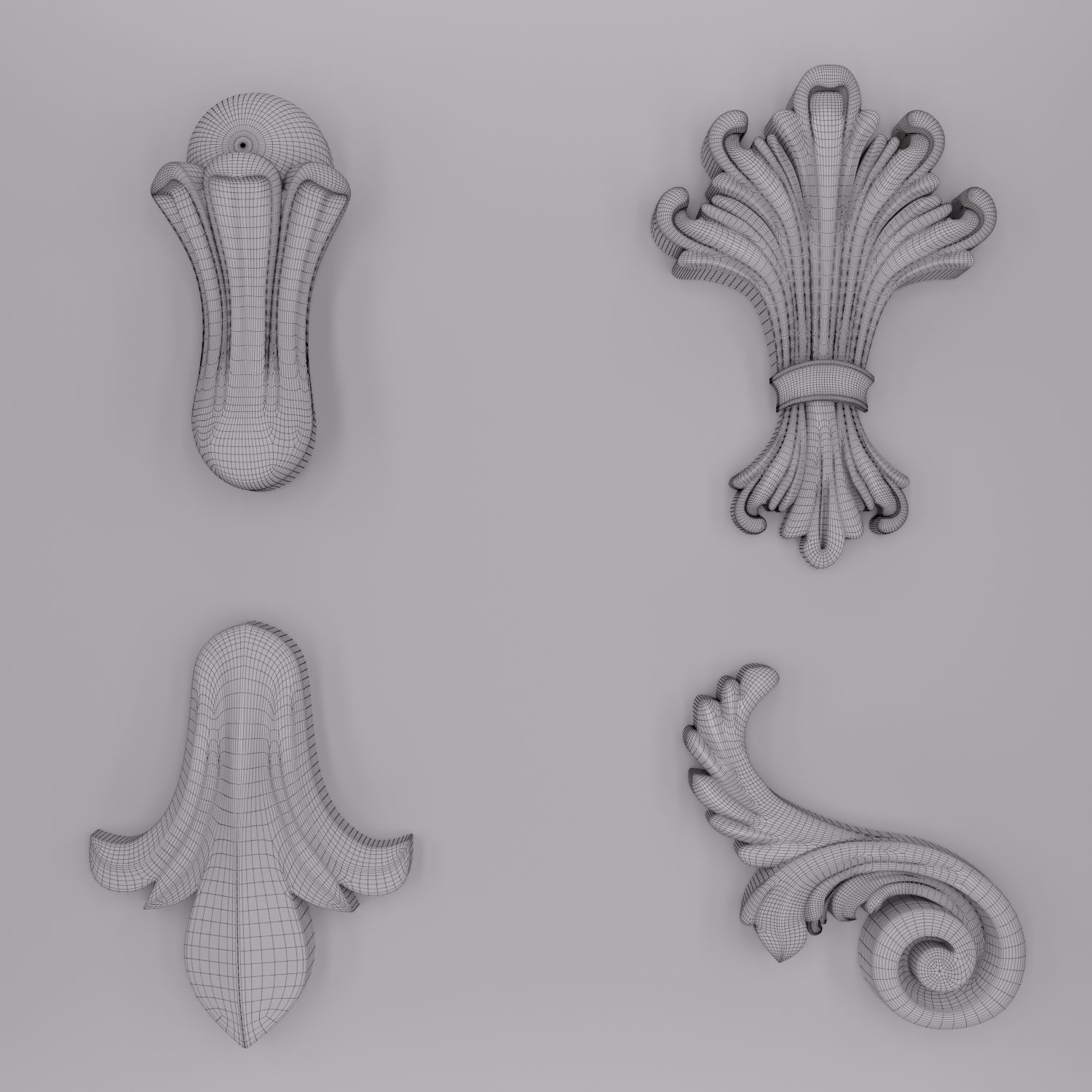Trim Ornament 23 3D model_1