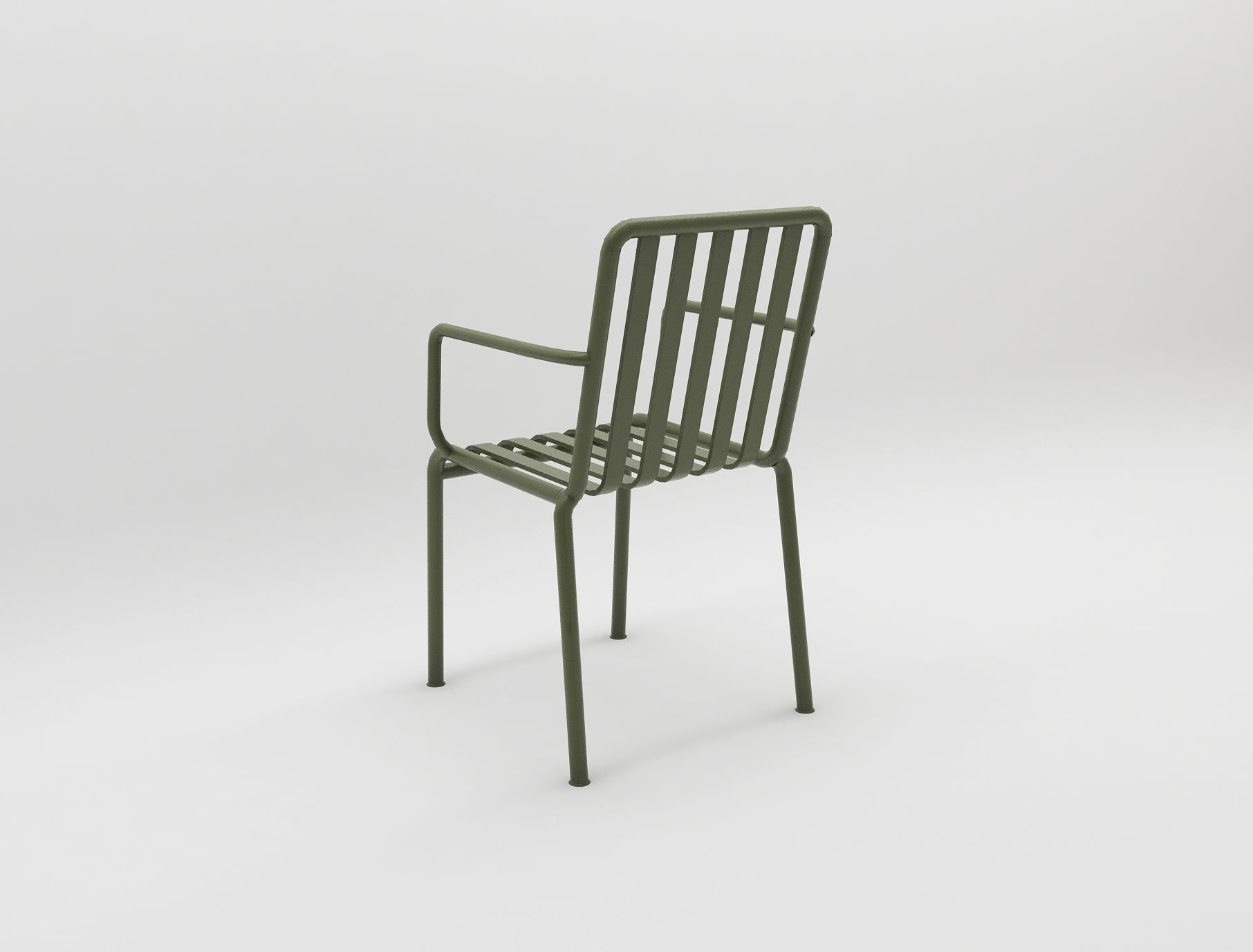 olive palissade arm chair hay design illopop 3D model_6