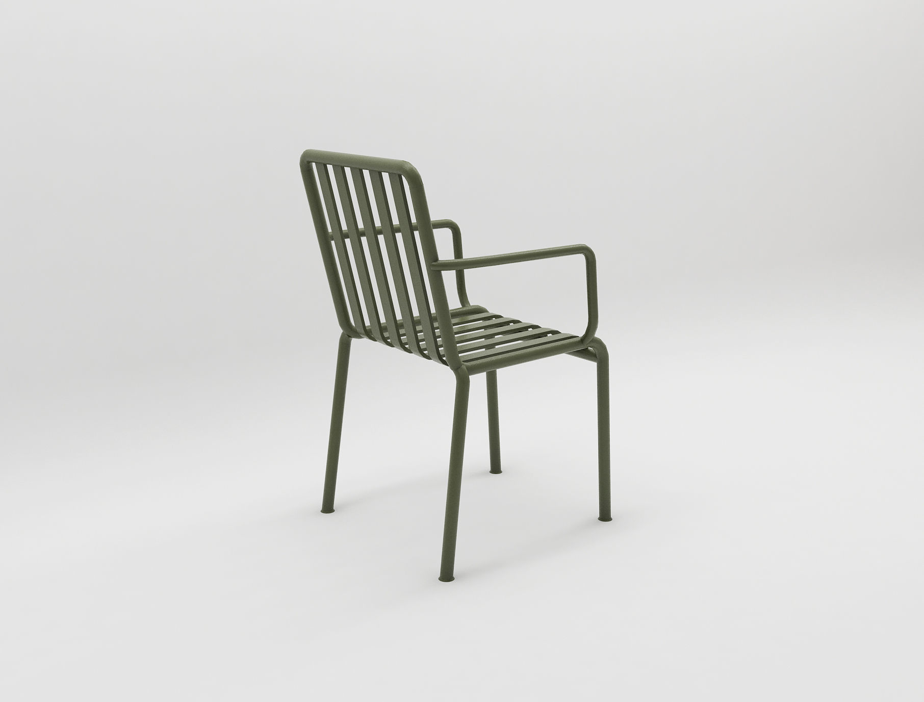 olive palissade arm chair hay design illopop 3D model_4