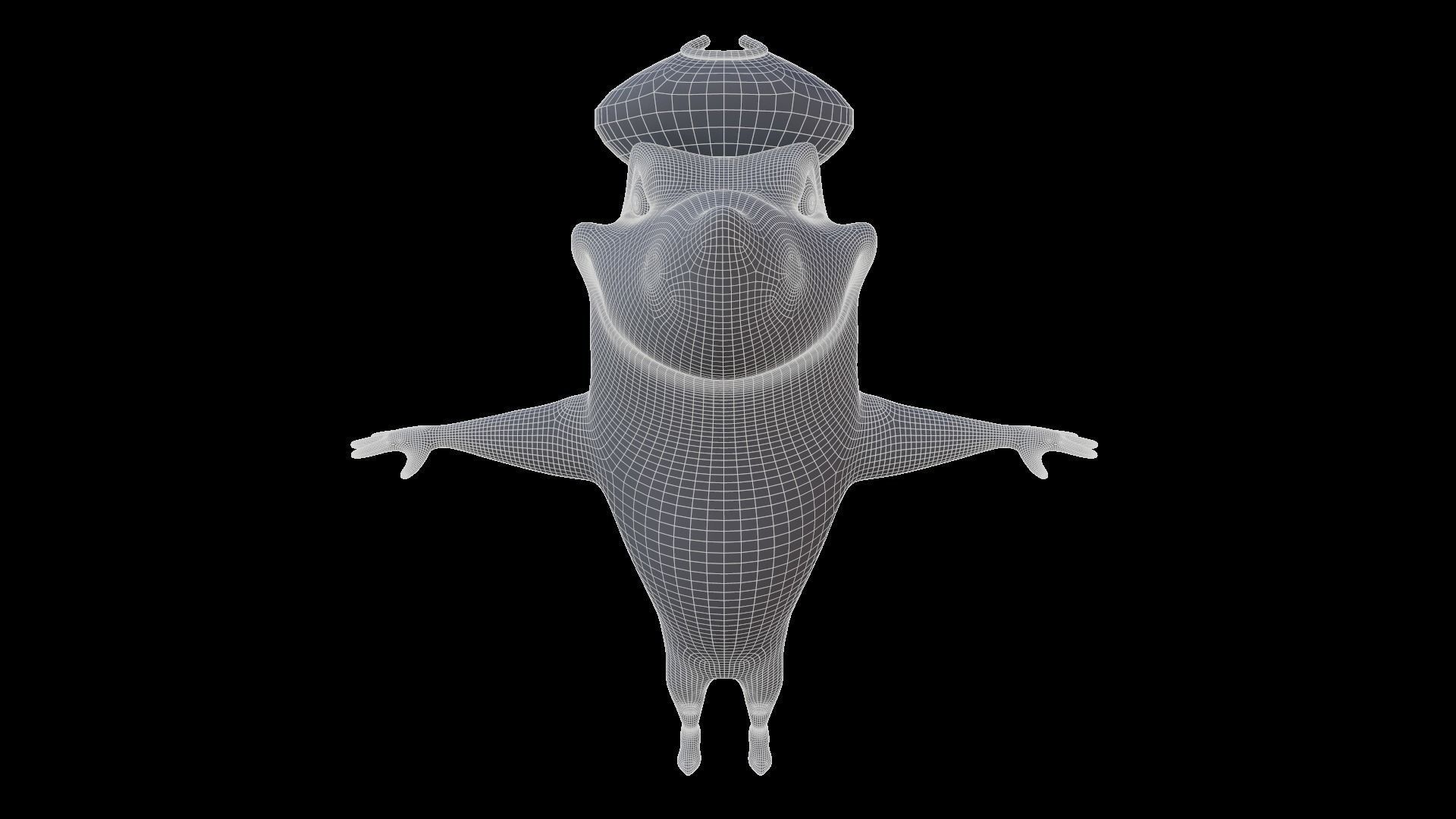 Asset - Cartoons - Animal - Shark 02 - Rig 3D model_8