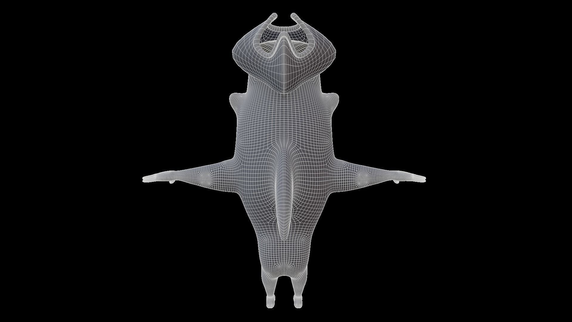 Asset - Cartoons - Animal - Shark 02 - Rig 3D model_10