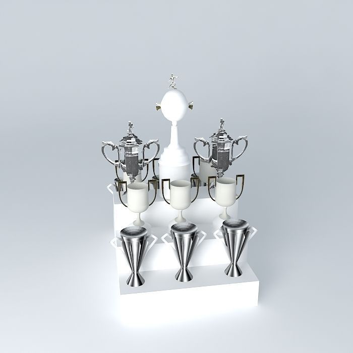 central exhibitor troféus Free 3D model_2