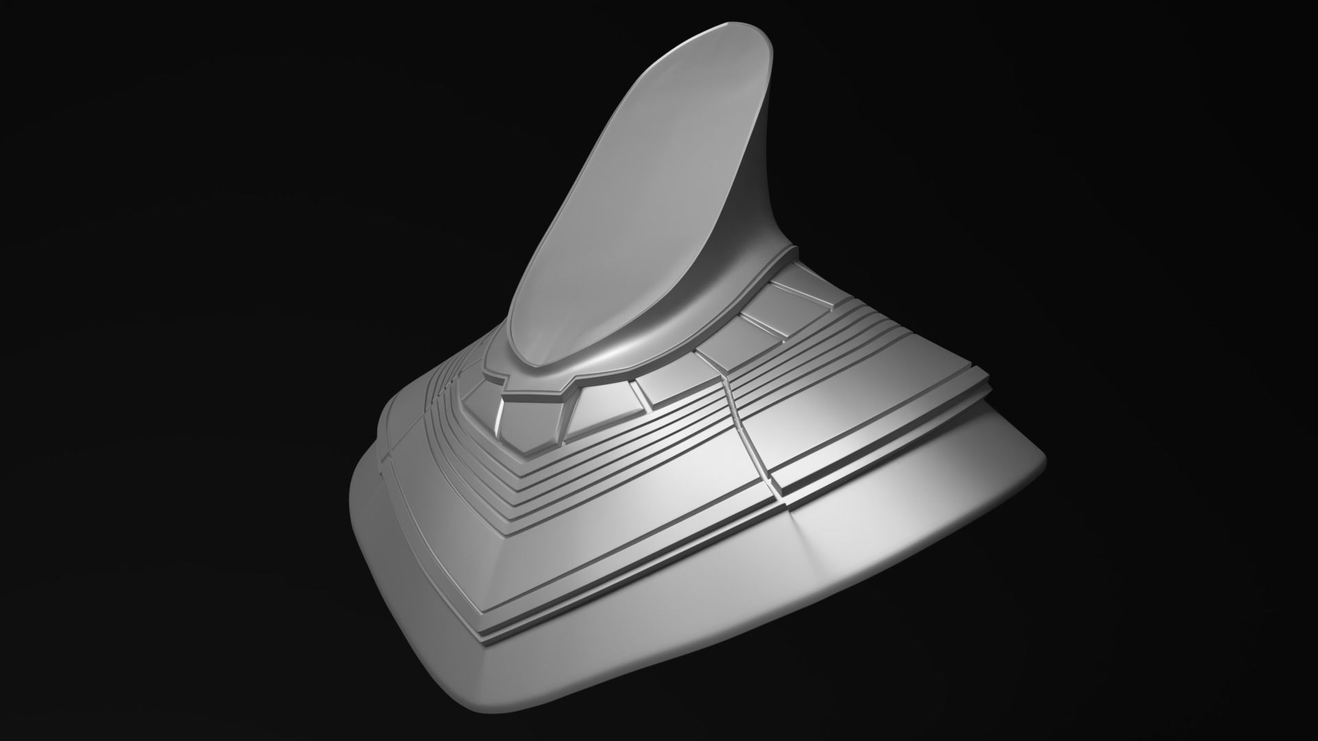 Batman Anime Cowl and Helmet Wearable 3D Printable Model 3D print model_9