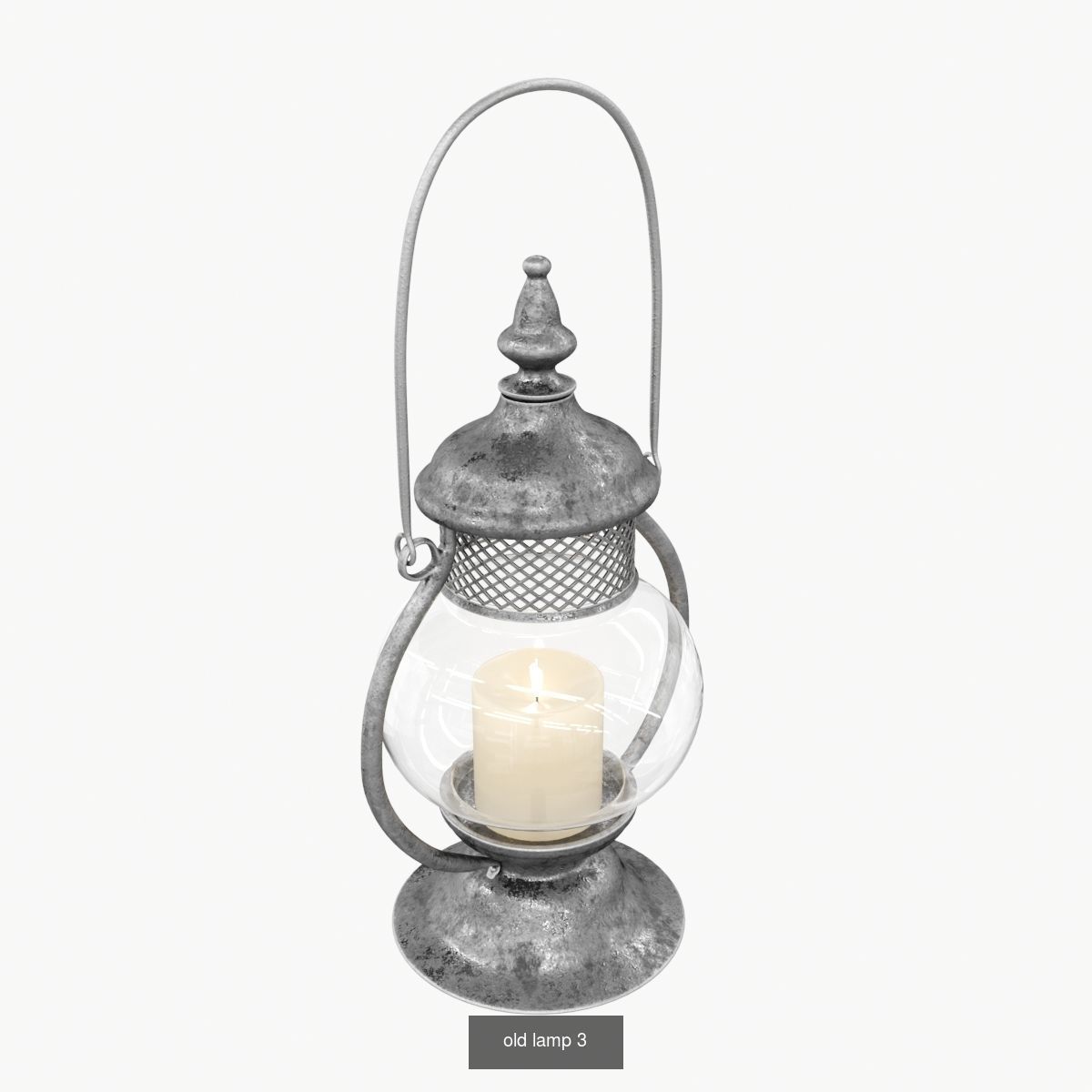 Vintage lamps 3D Model Collection_2