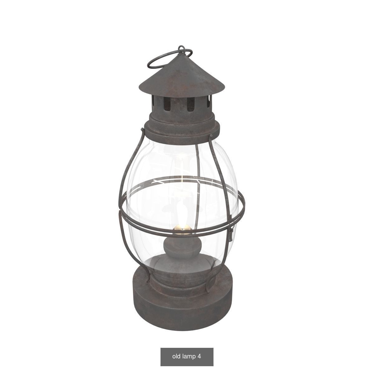 Vintage lamps 3D Model Collection_5