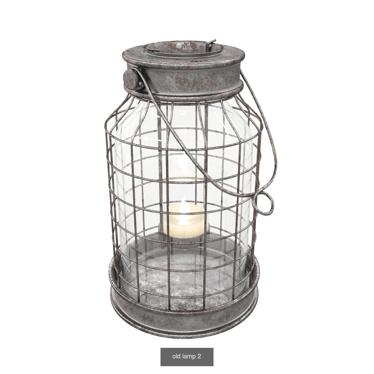 Vintage lamps 3D Model Collection_3