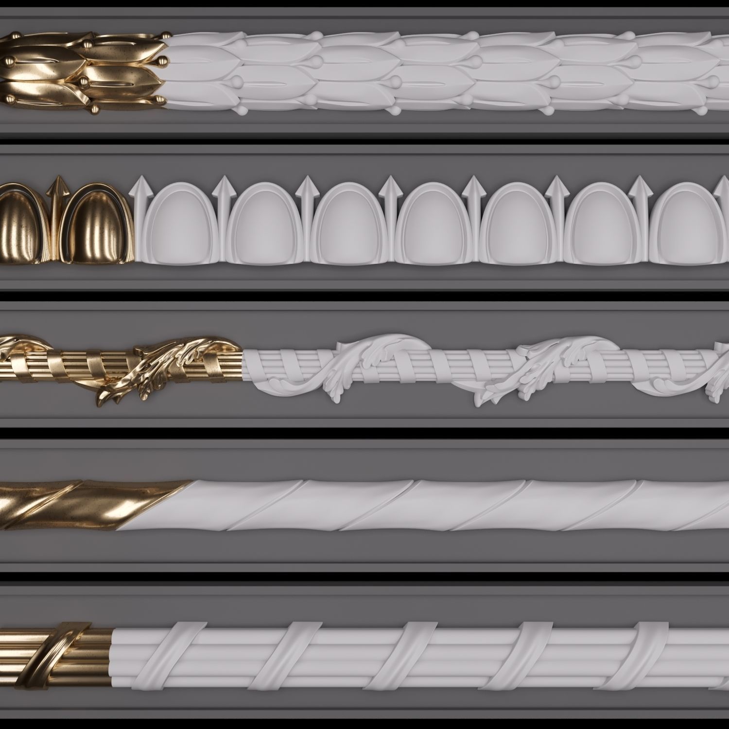 Trim Ornament 26 3D model_2