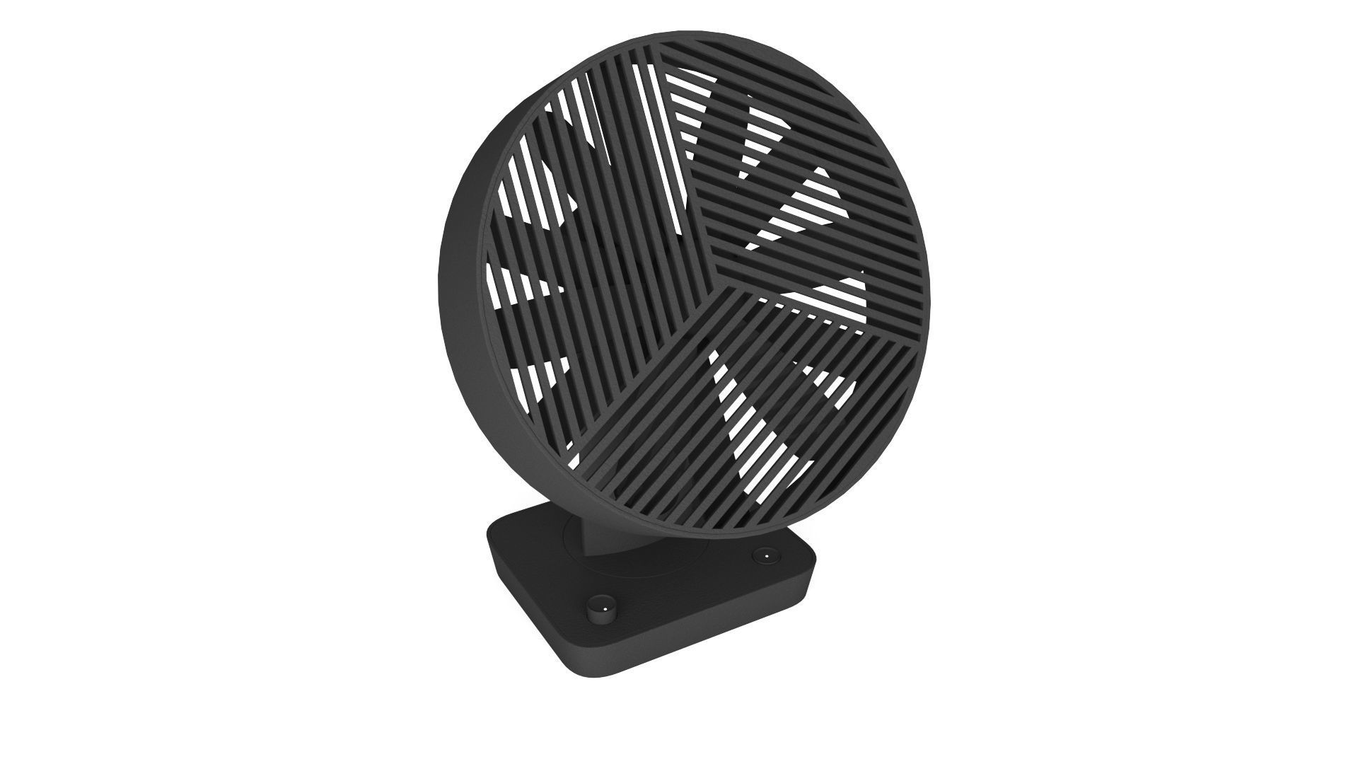 Desktop Fan - 3ds Max 3D model_24