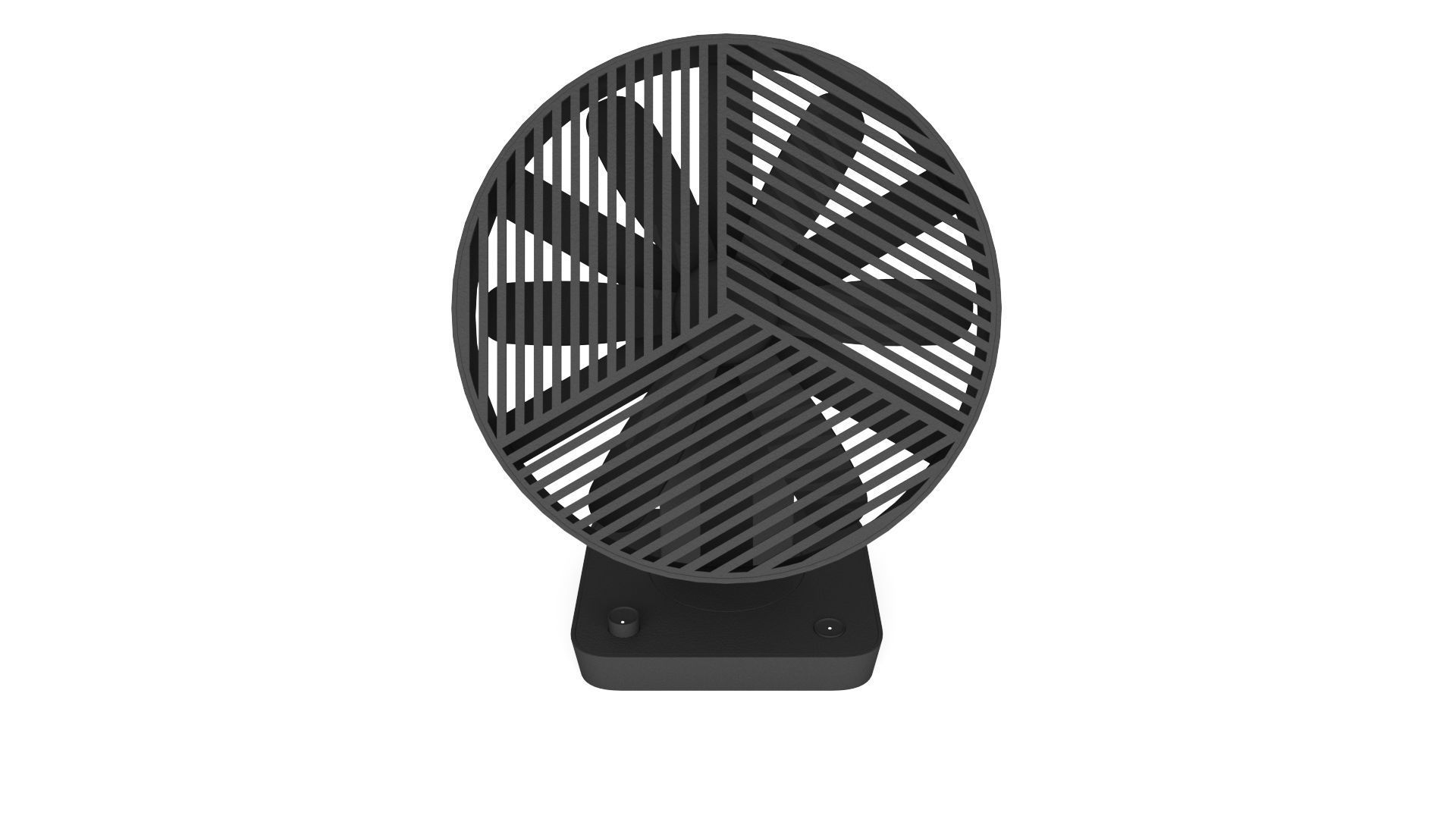 Desktop Fan - 3ds Max 3D model_13