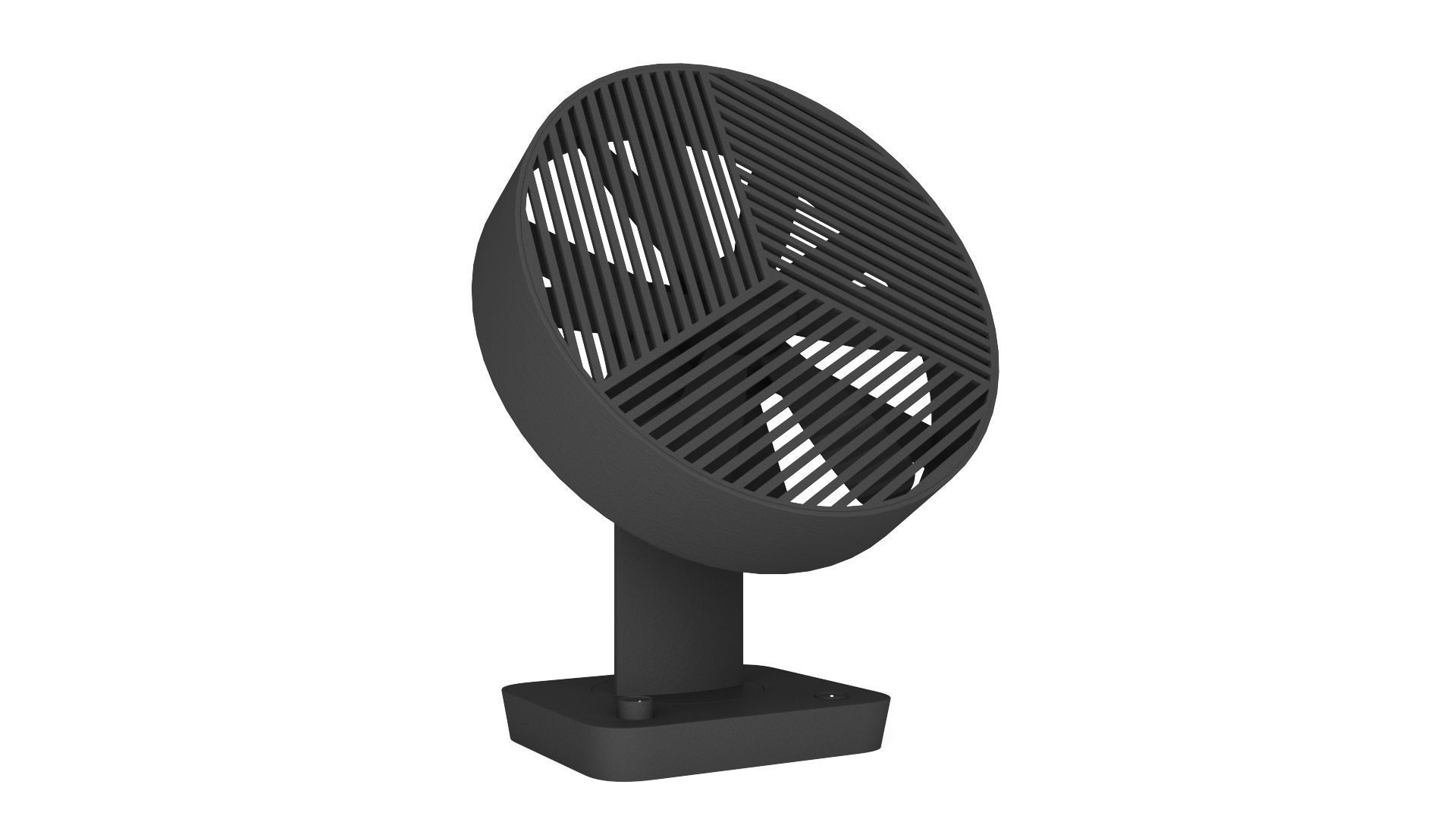 Desktop Fan - 3ds Max 3D model_12