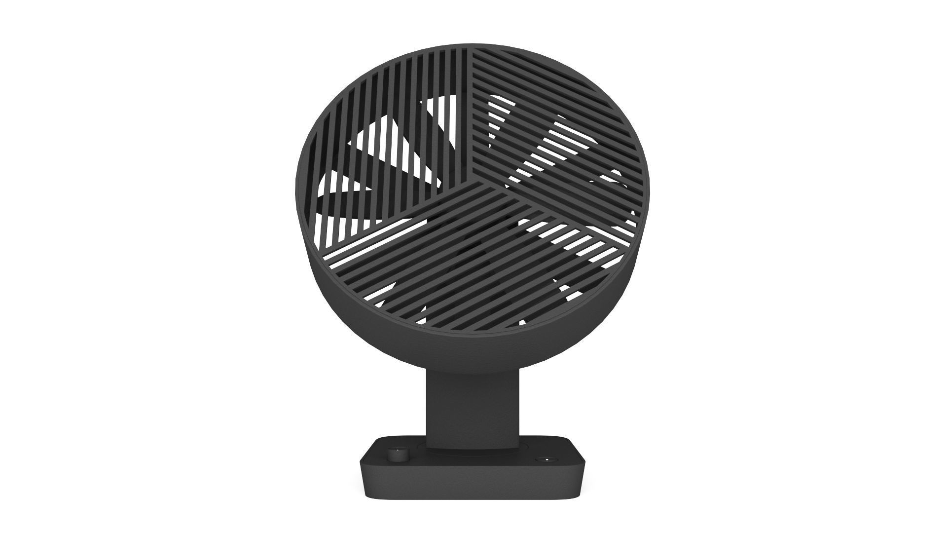 Desktop Fan - 3ds Max 3D model_1