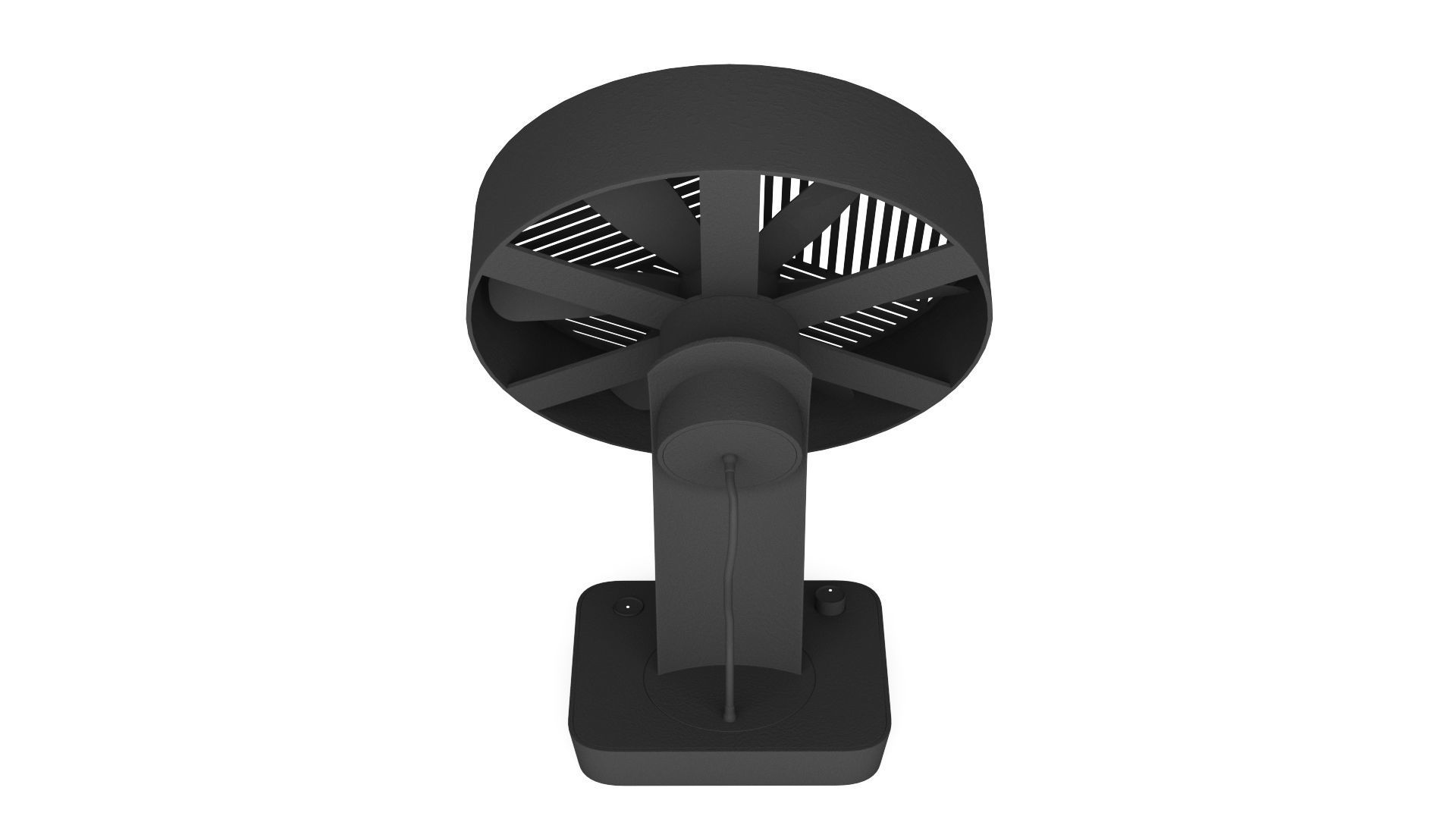 Desktop Fan - 3ds Max 3D model_19
