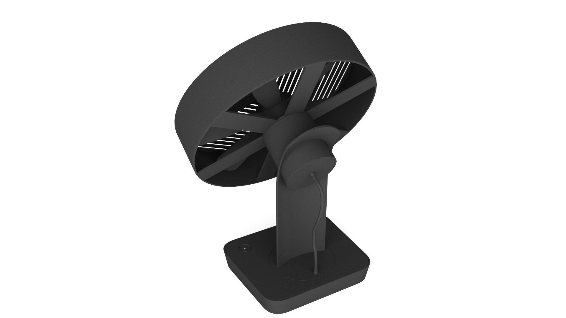 Desktop Fan - 3ds Max 3D model_18