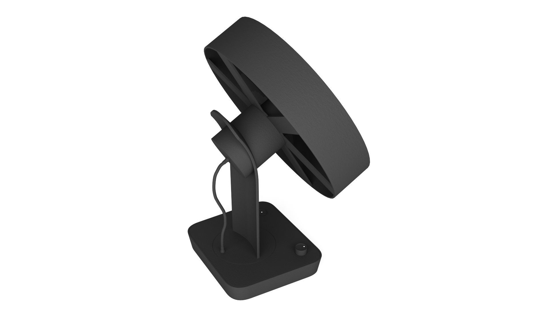 Desktop Fan - 3ds Max 3D model_21