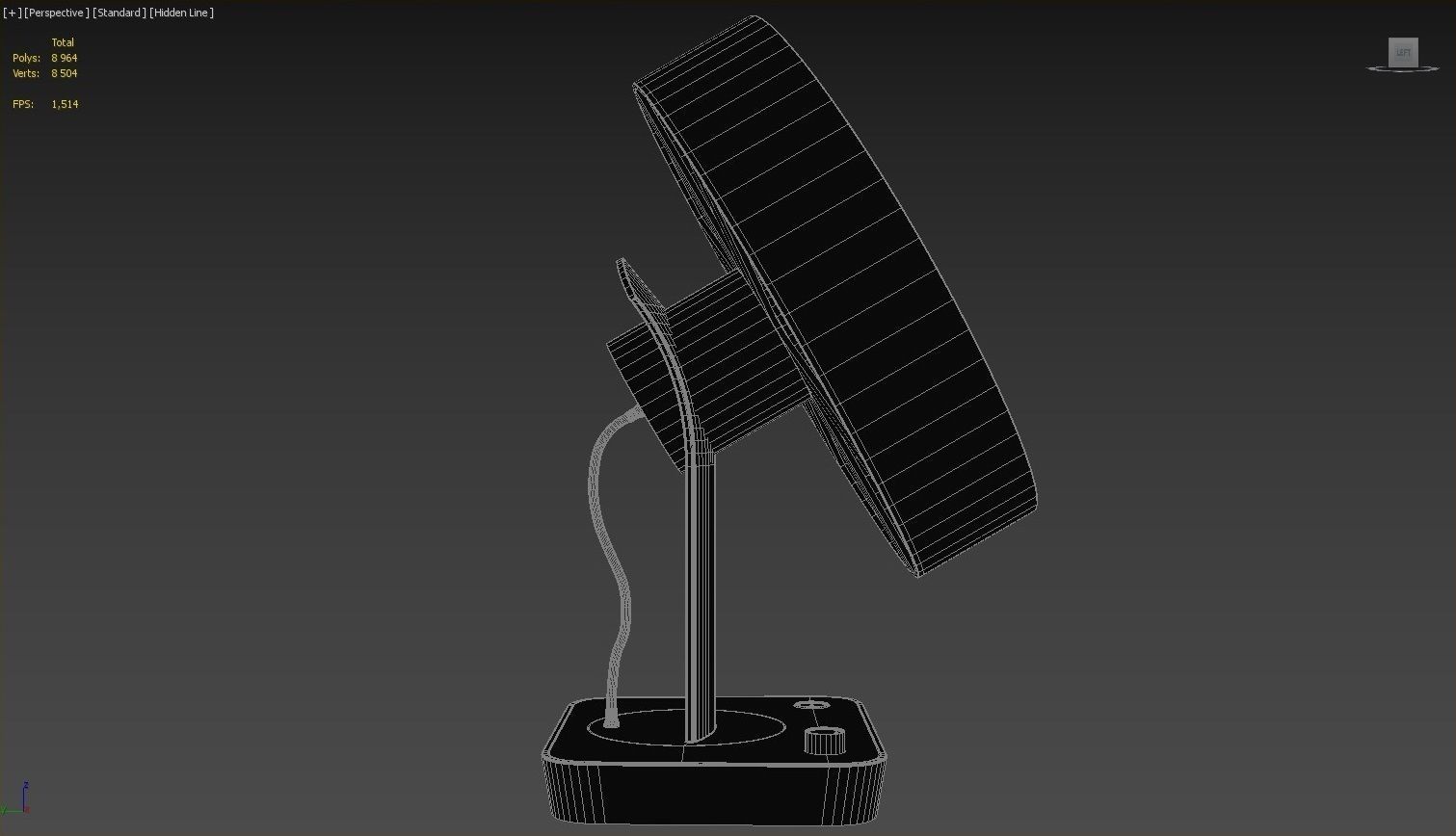 Desktop Fan - 3ds Max 3D model_27