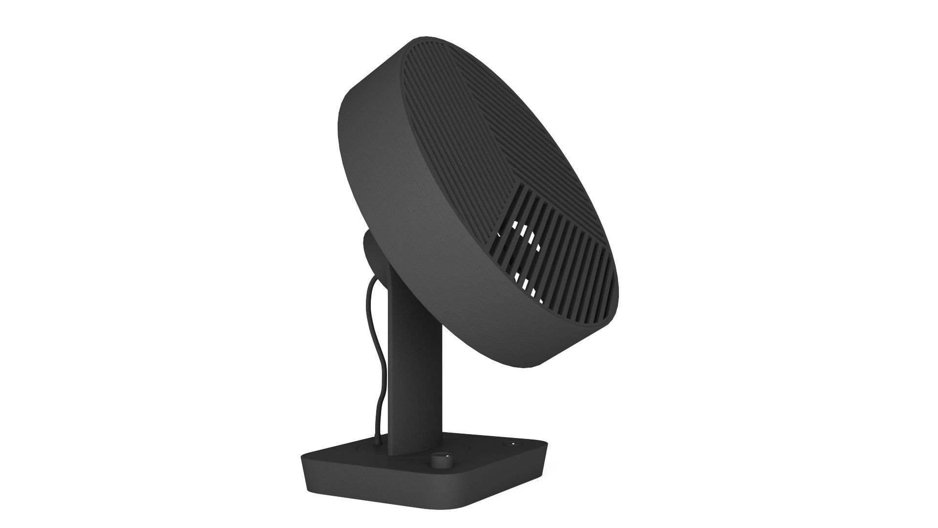 Desktop Fan - 3ds Max 3D model_11