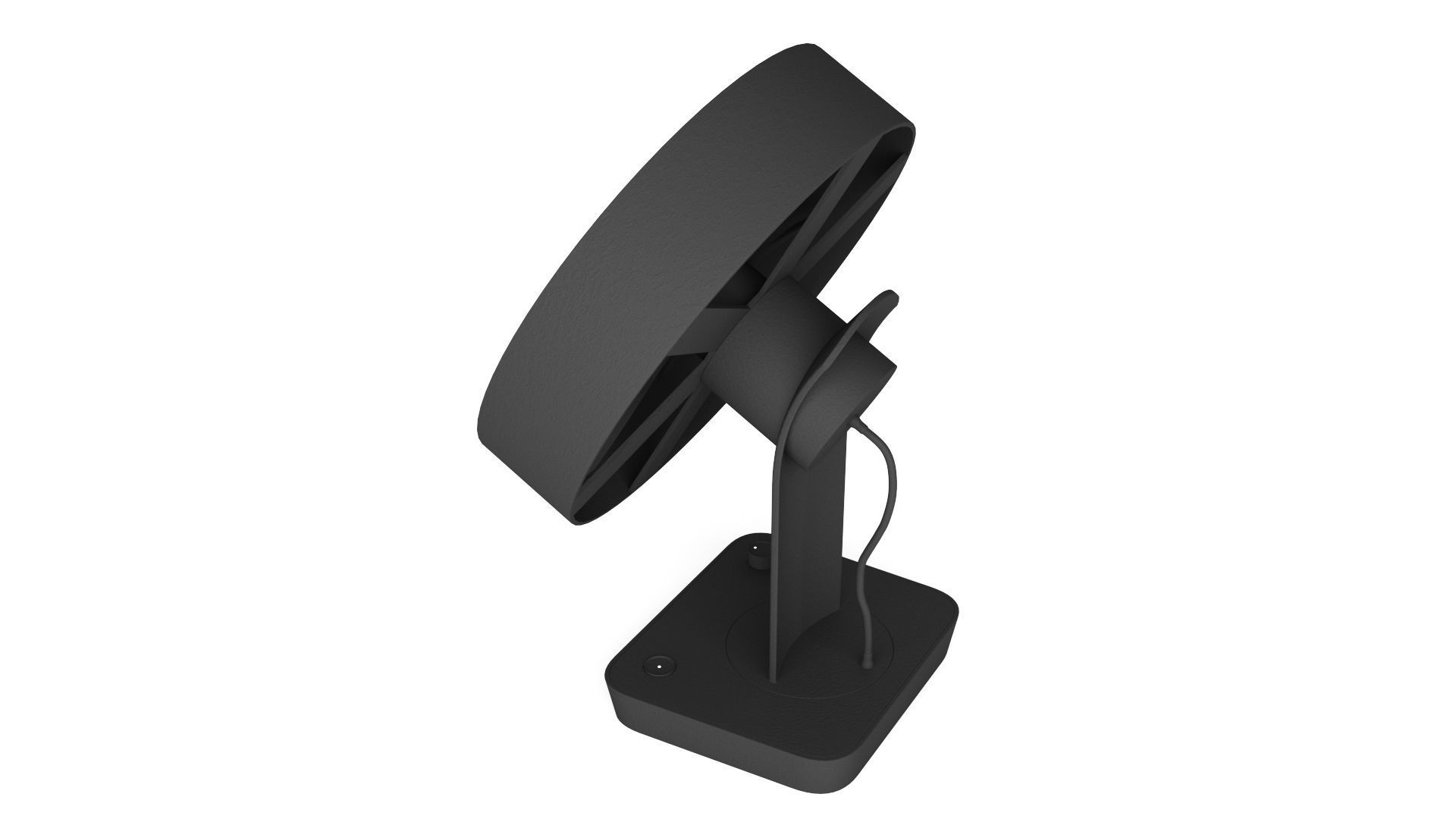 Desktop Fan - 3ds Max 3D model_17