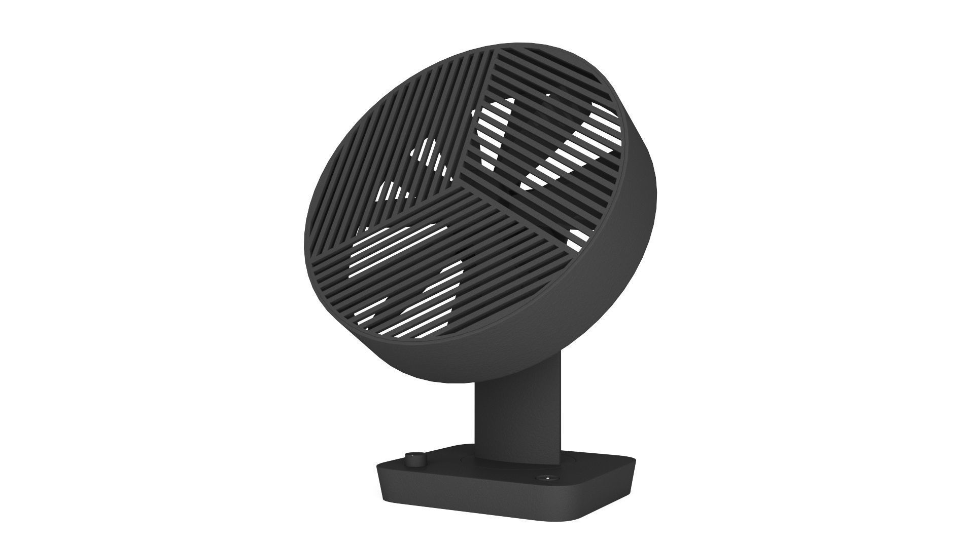 Desktop Fan - 3ds Max 3D model_2