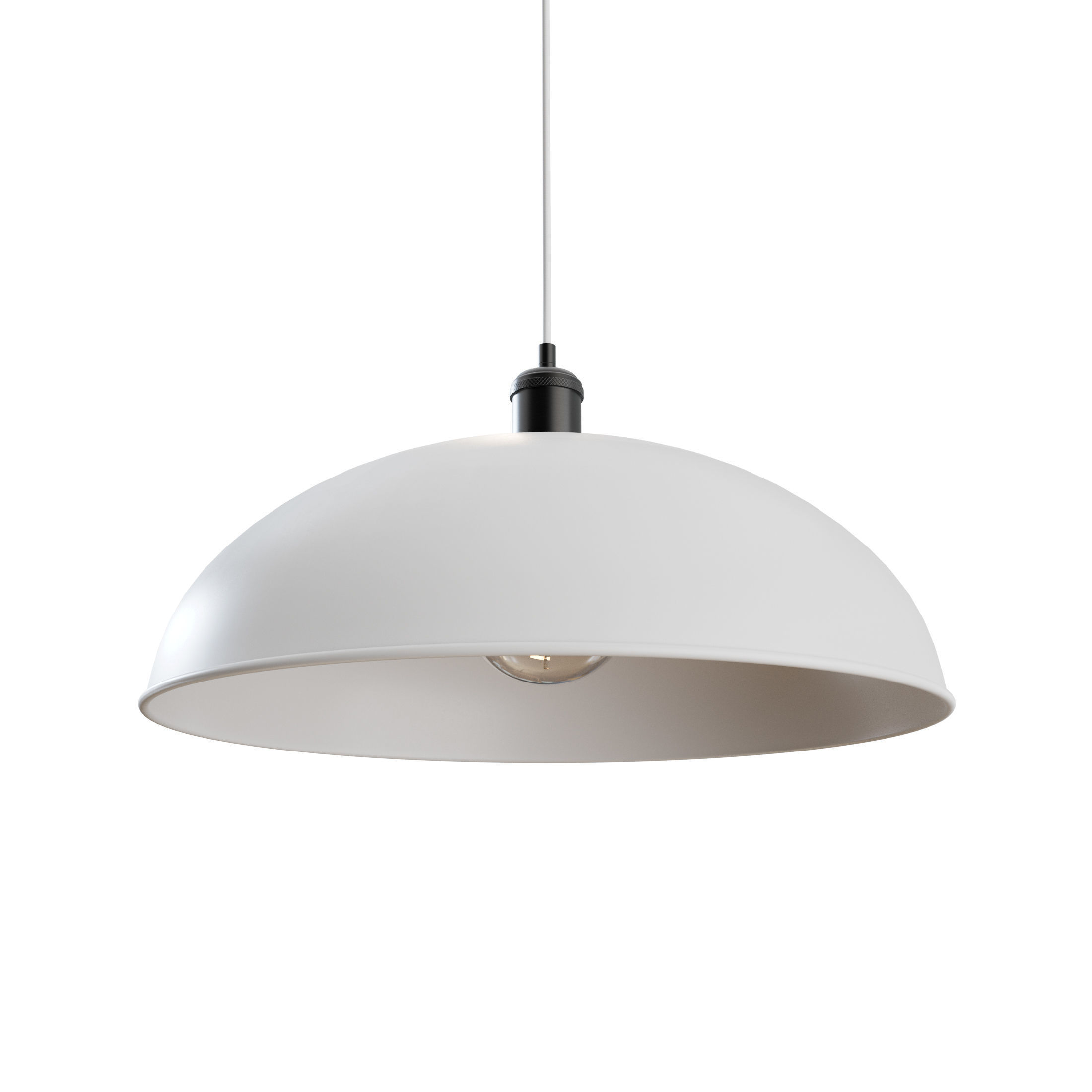 Hubert Suspension Frame and Pendant By MENU 3D model_3