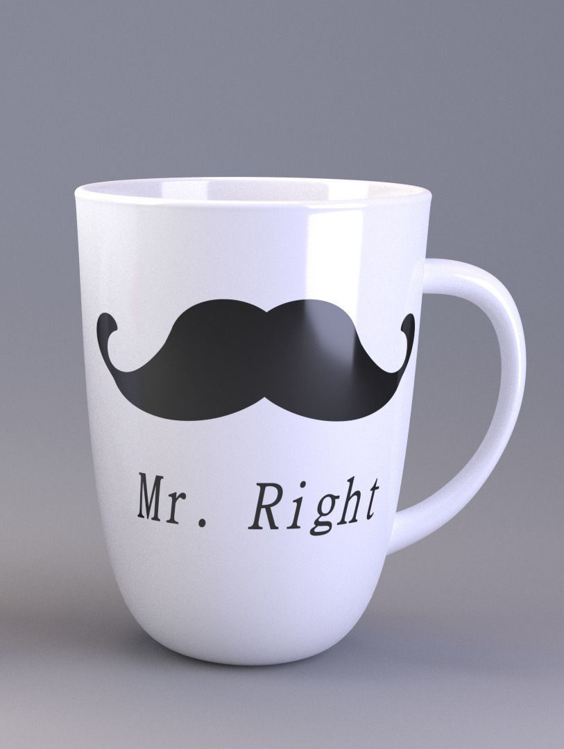 Ceramic Mugs 3D model_3