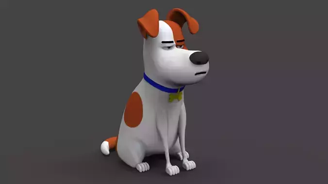 Secret Life of Pets - Max - Fan Art - 3D Print ready model 3D print model