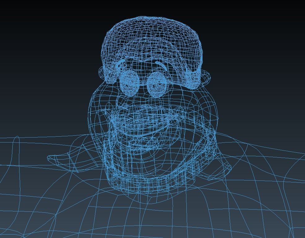 Fat Albert Blender Render 3D model_2