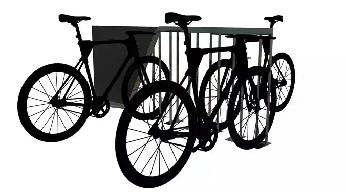 Bicirack bike rack 3D model