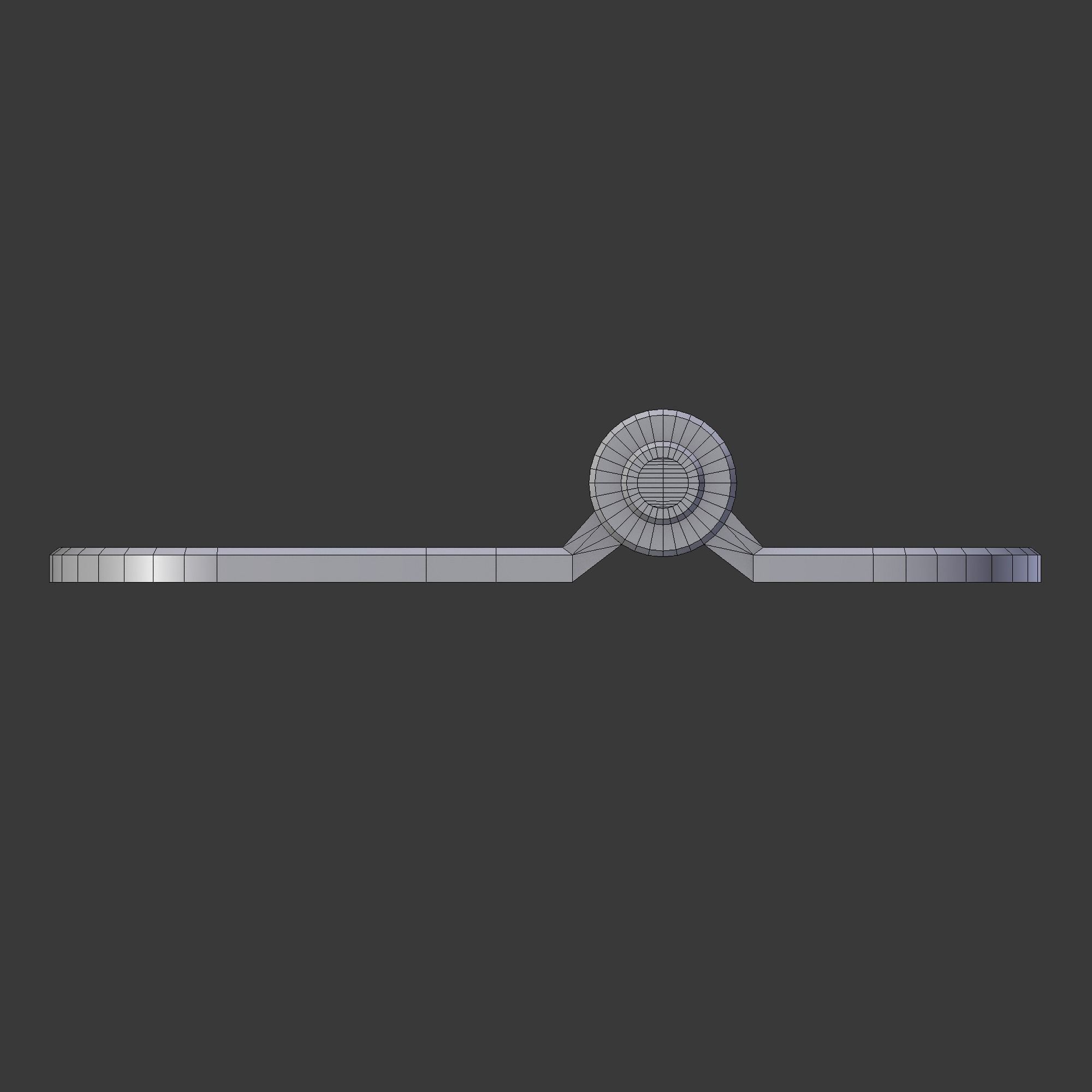 Door hinge 1 Low-poly 3D model_13
