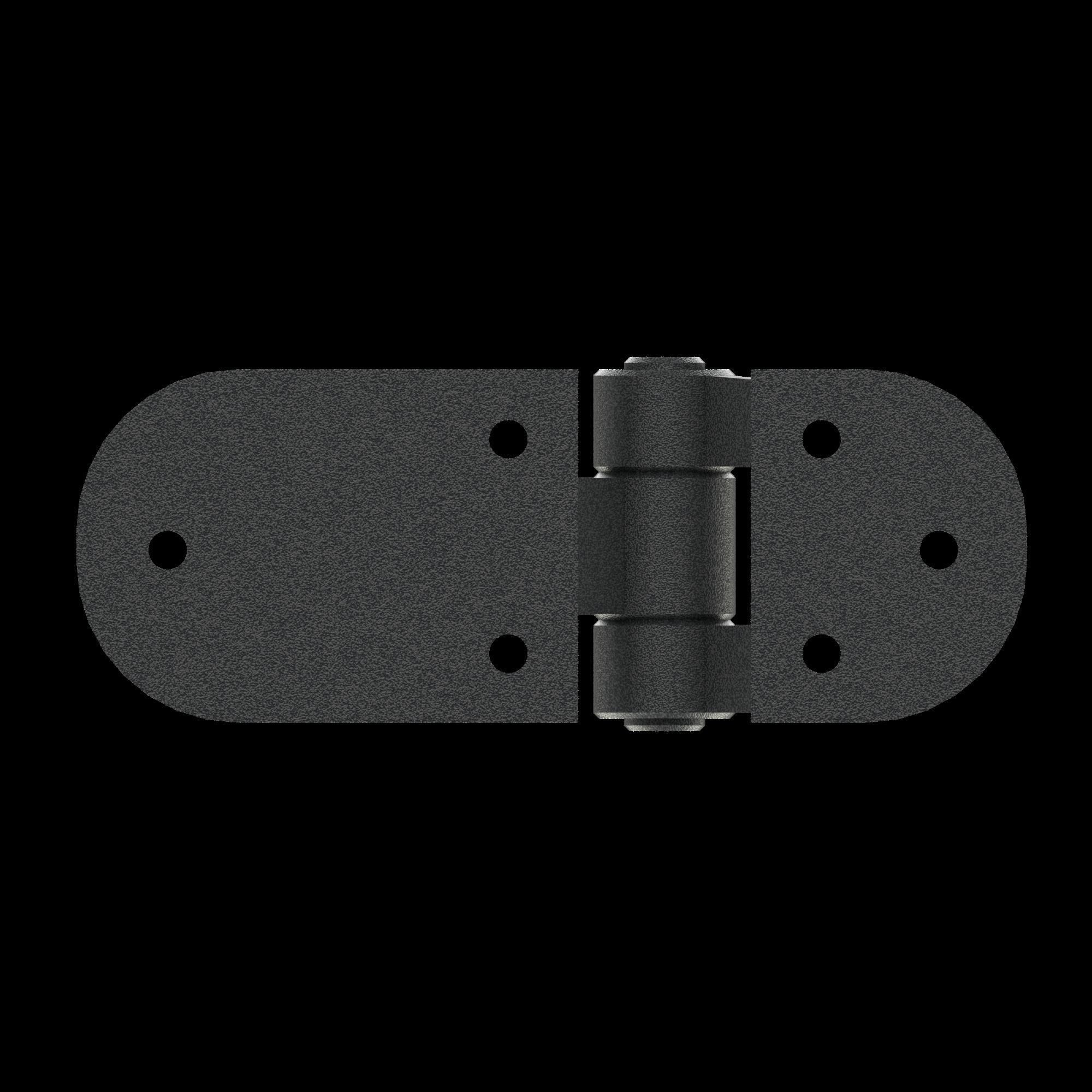 Door hinge 1 Low-poly 3D model_4