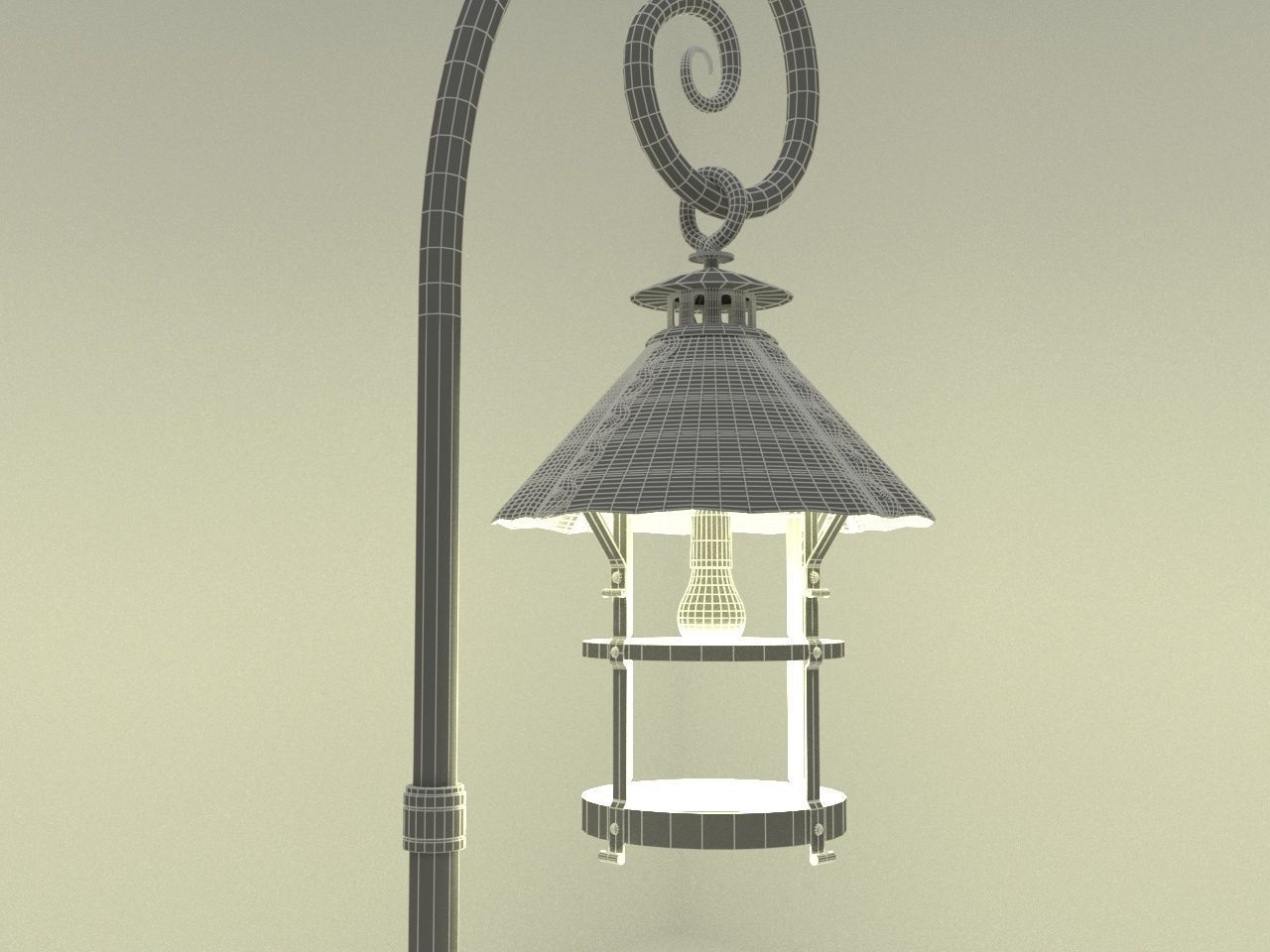 Lantern 5 3D model_9