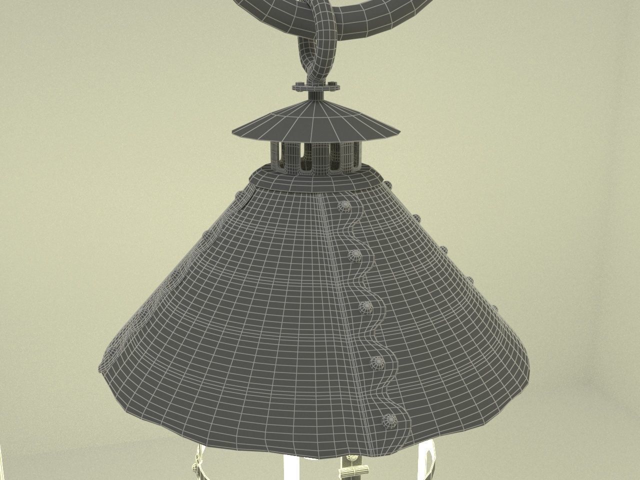 Lantern 5 3D model_11