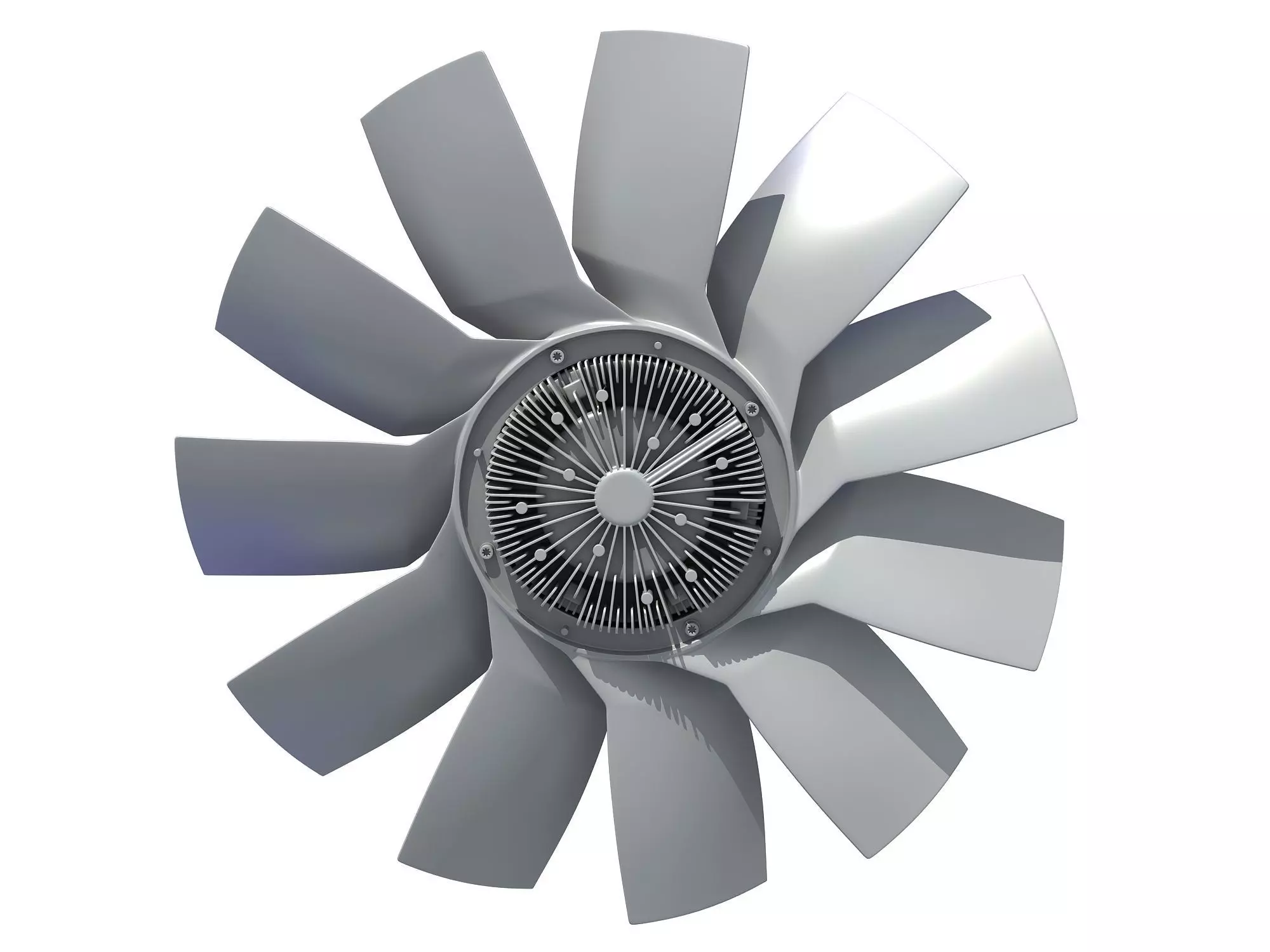 Engine Cooling Fan 3D model_0
