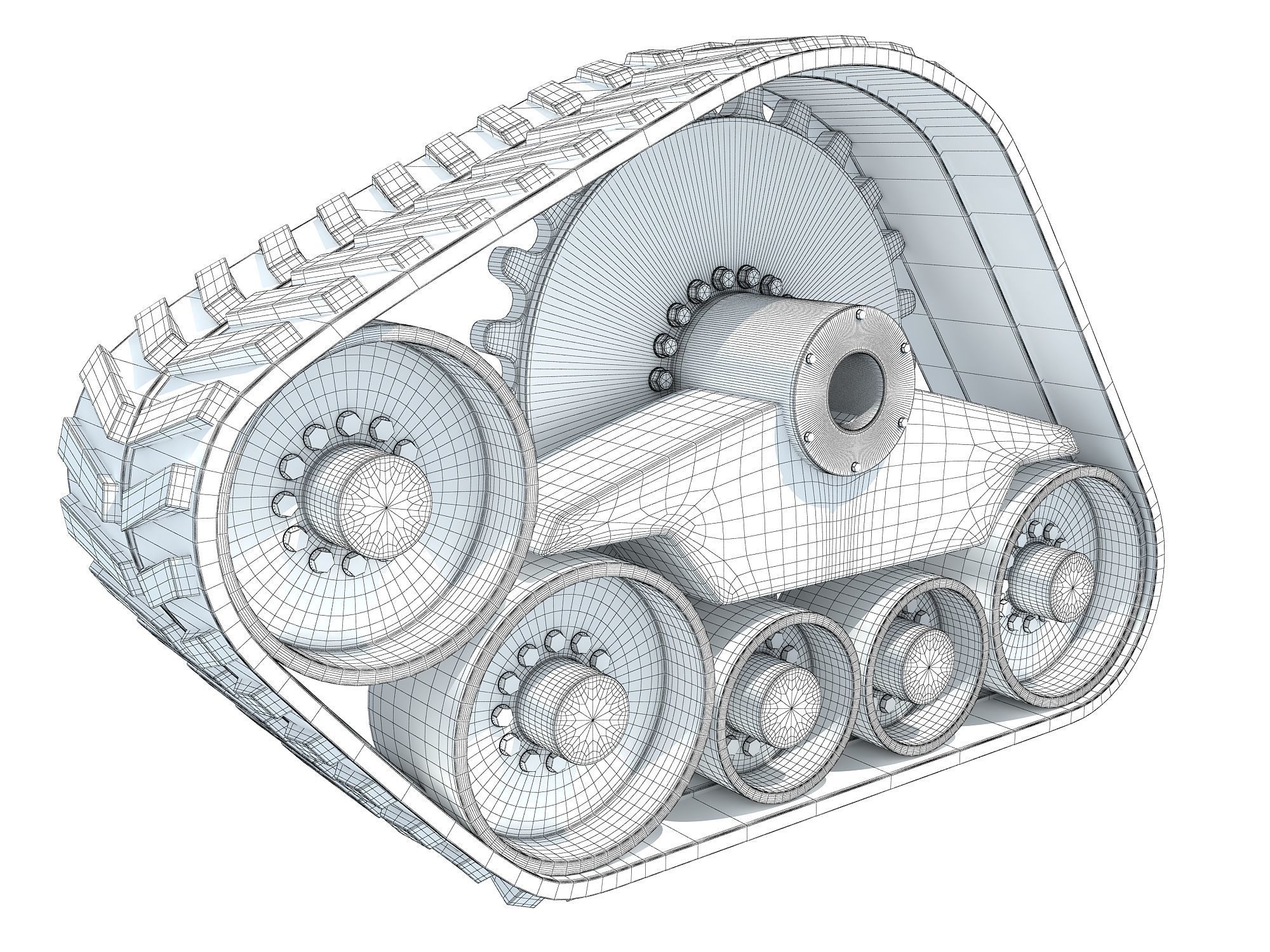 Track Kit 3D model_5