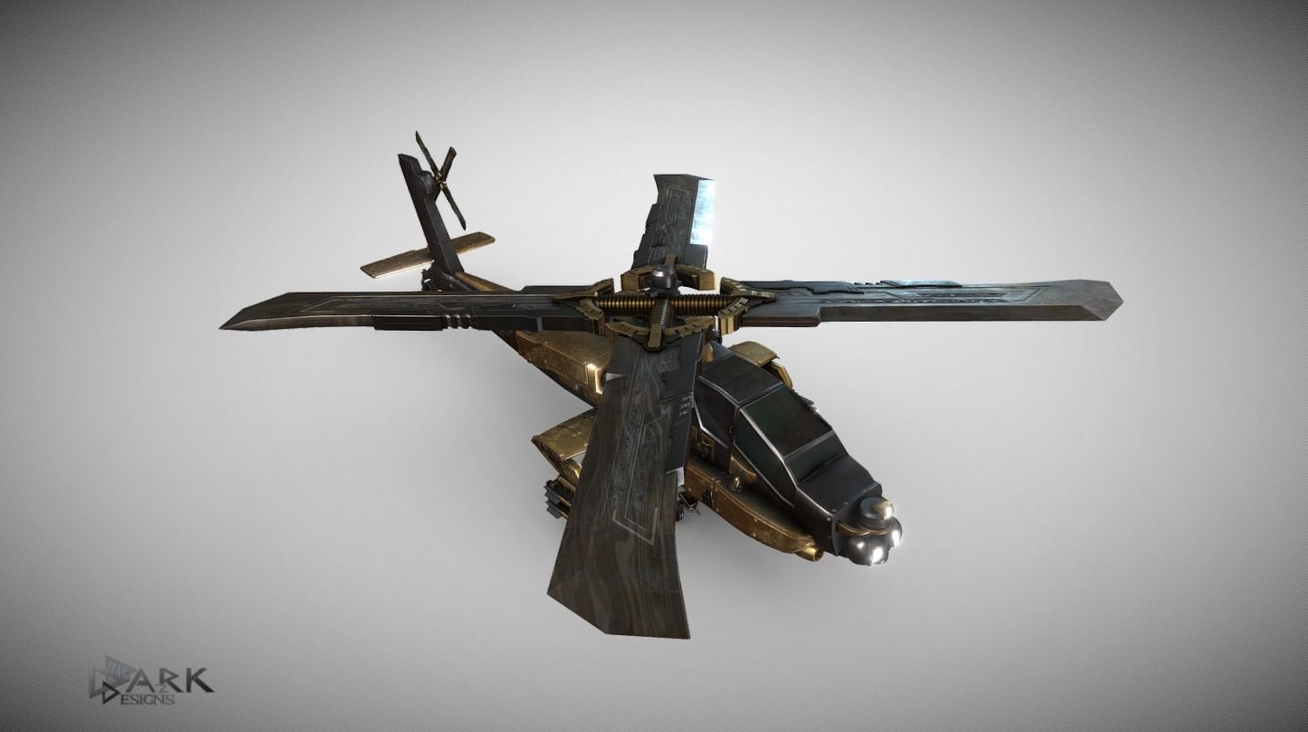 Thanos Chopper  3D model_2