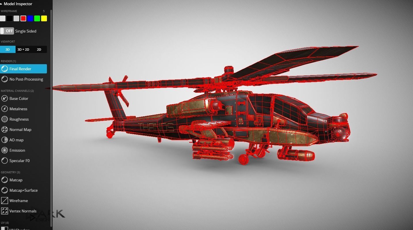Thanos Chopper  3D model_5