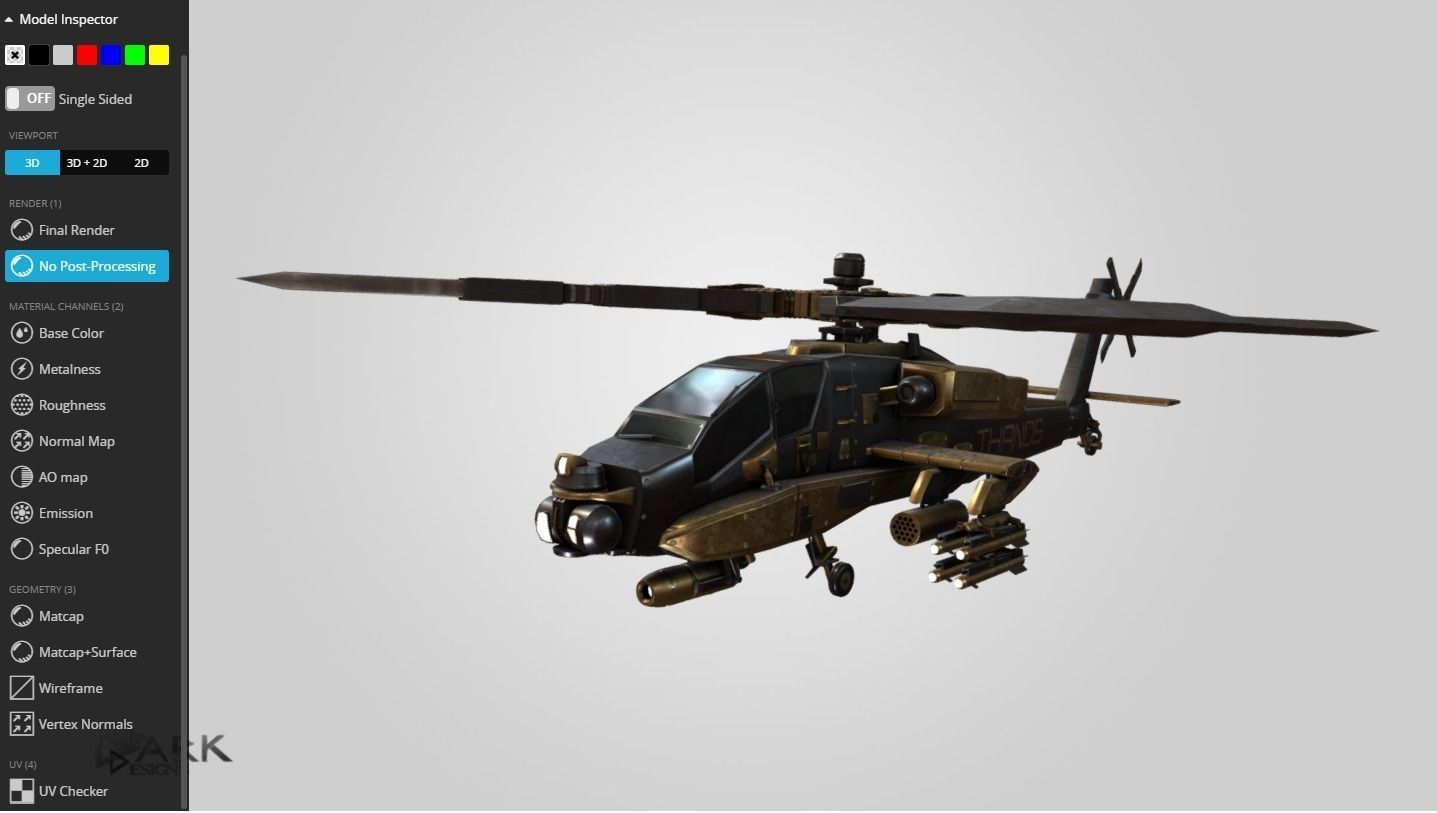 Thanos Chopper  3D model_6