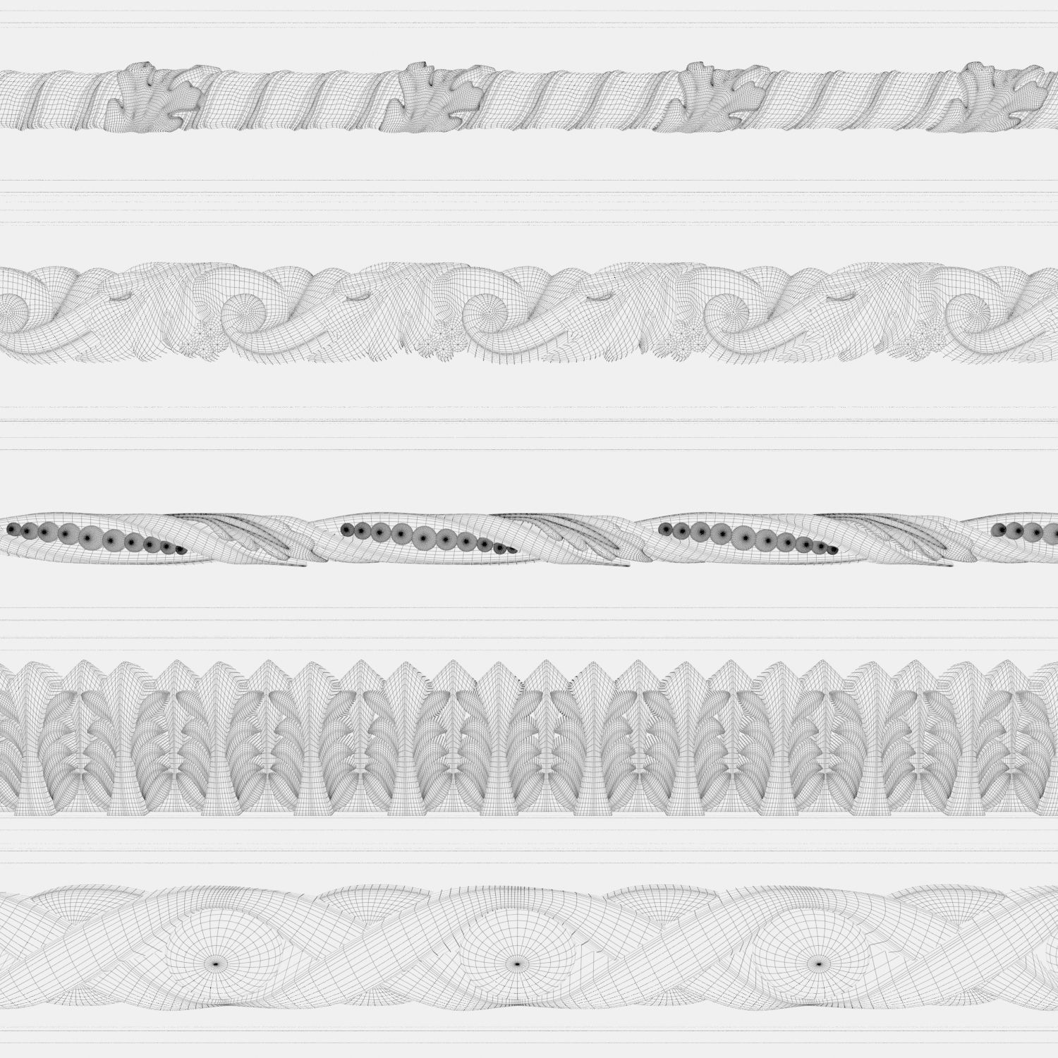 Trim Ornament 28 3D model_1