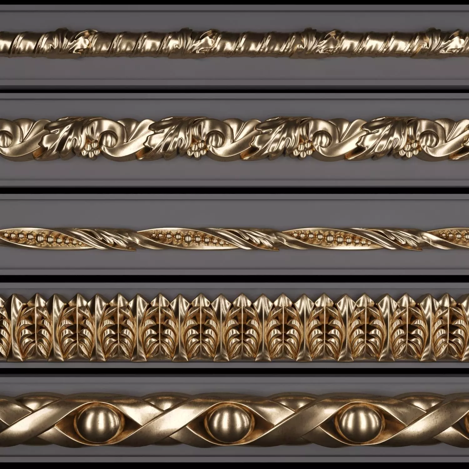 Trim Ornament 28 3D model_0