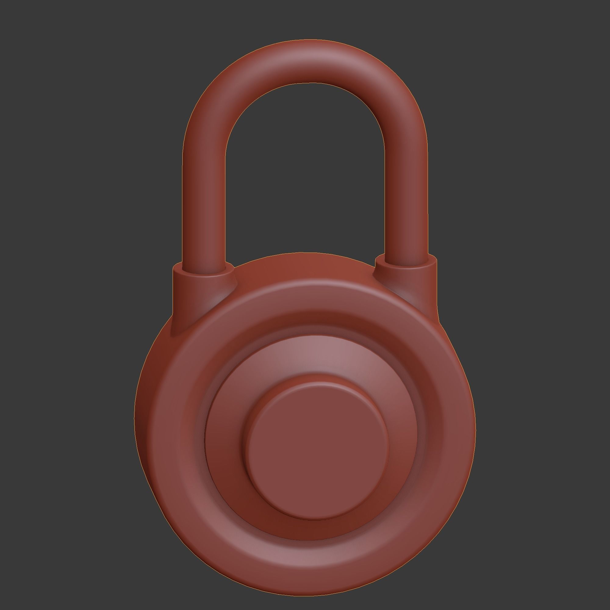 The padlock 3D model_18