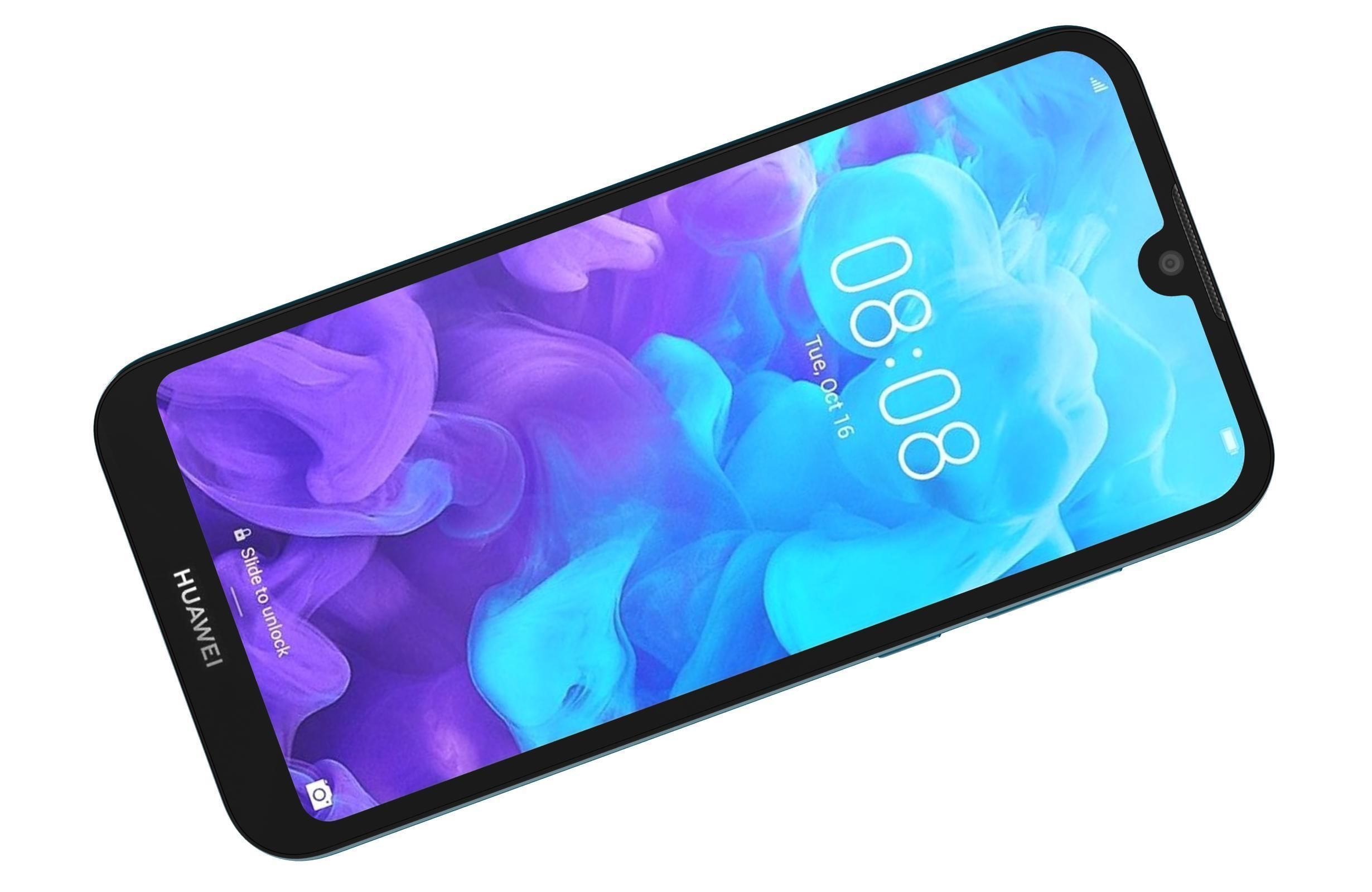 Huawei Y5 2019 Modern Black 3D model_4