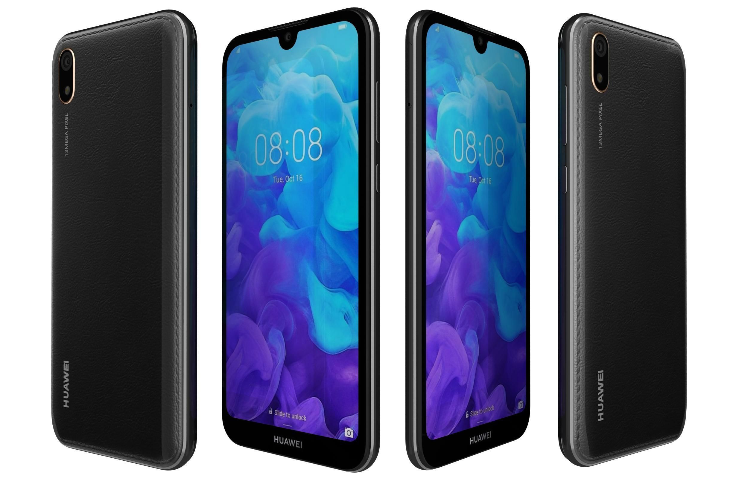 Huawei Y5 2019 Modern Black 3D model_1