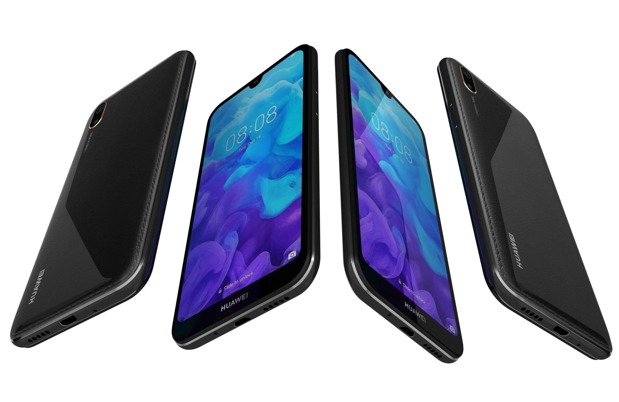Huawei Y5 2019 Modern Black 3D model_3