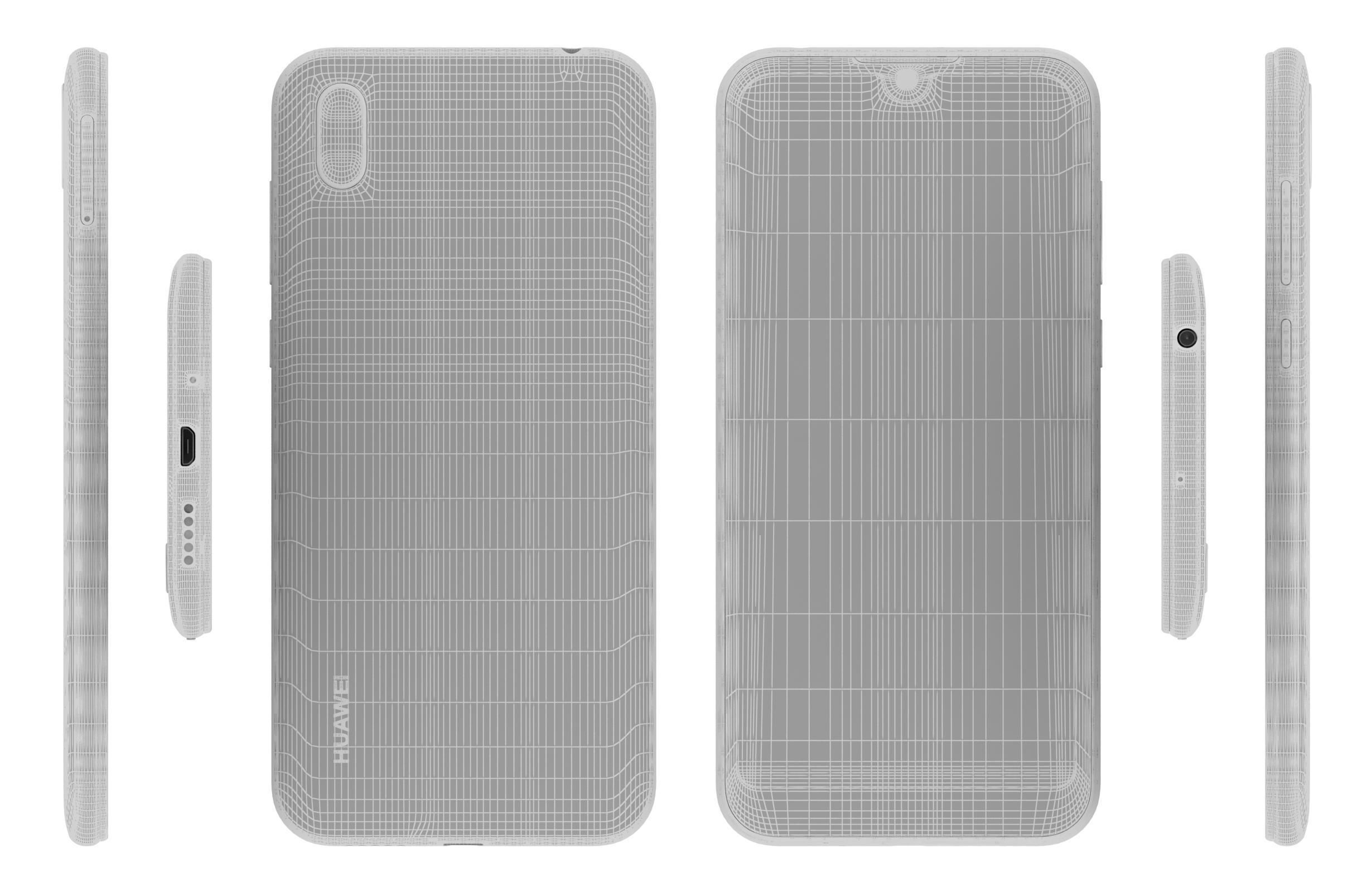 Huawei Y5 2019 Modern Black 3D model_13